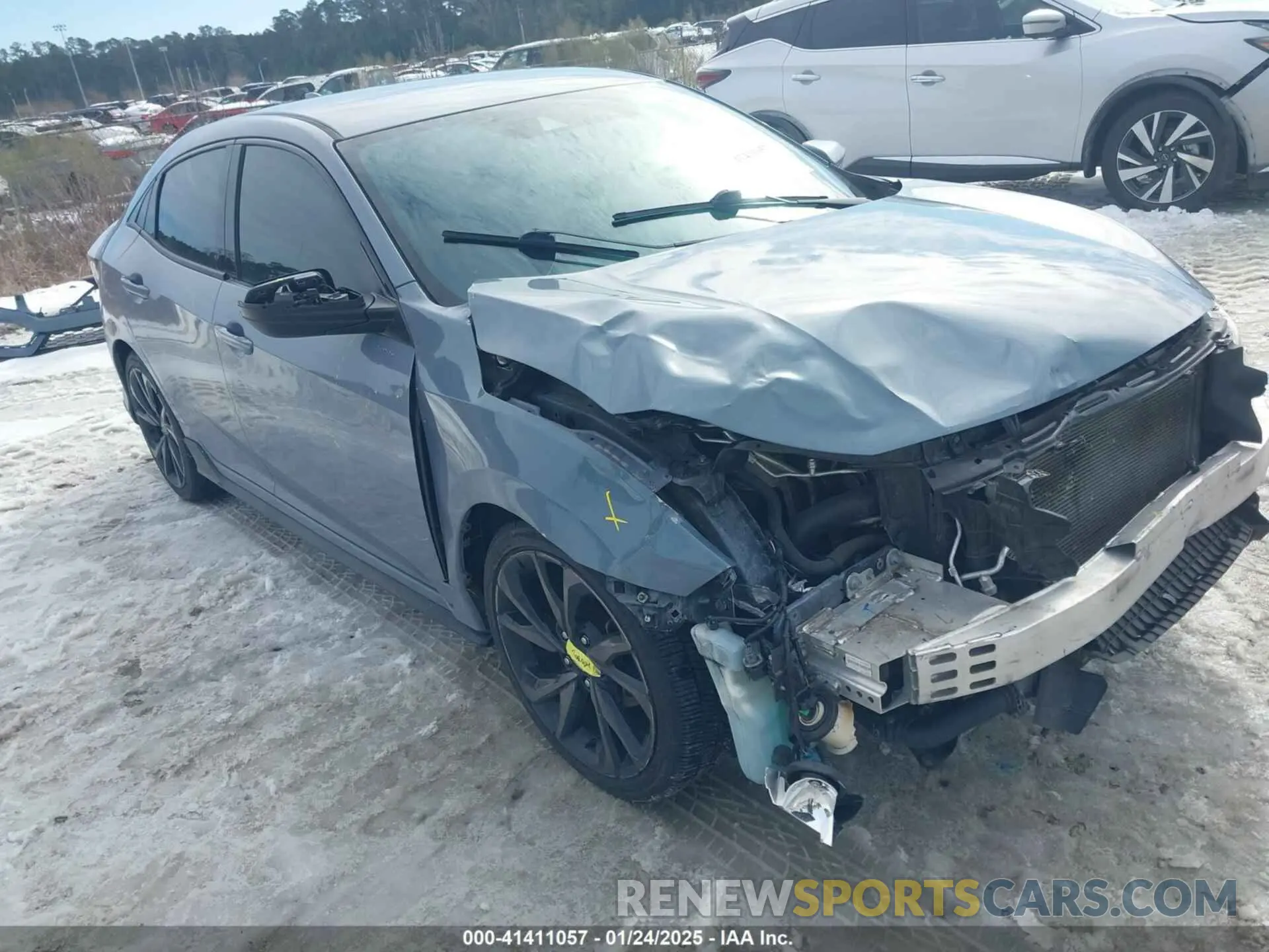 1 fotografías del automóvil dañado SHHFK7H47KU202793 HONDA CIVIC 2019