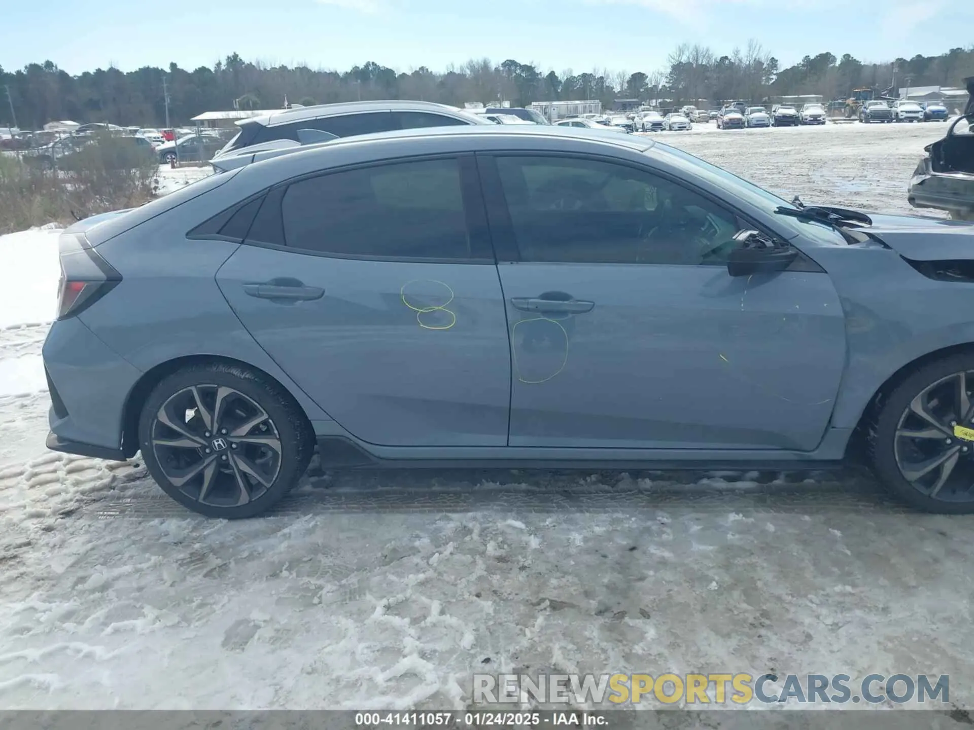 14 fotografías del automóvil dañado SHHFK7H47KU202793 HONDA CIVIC 2019