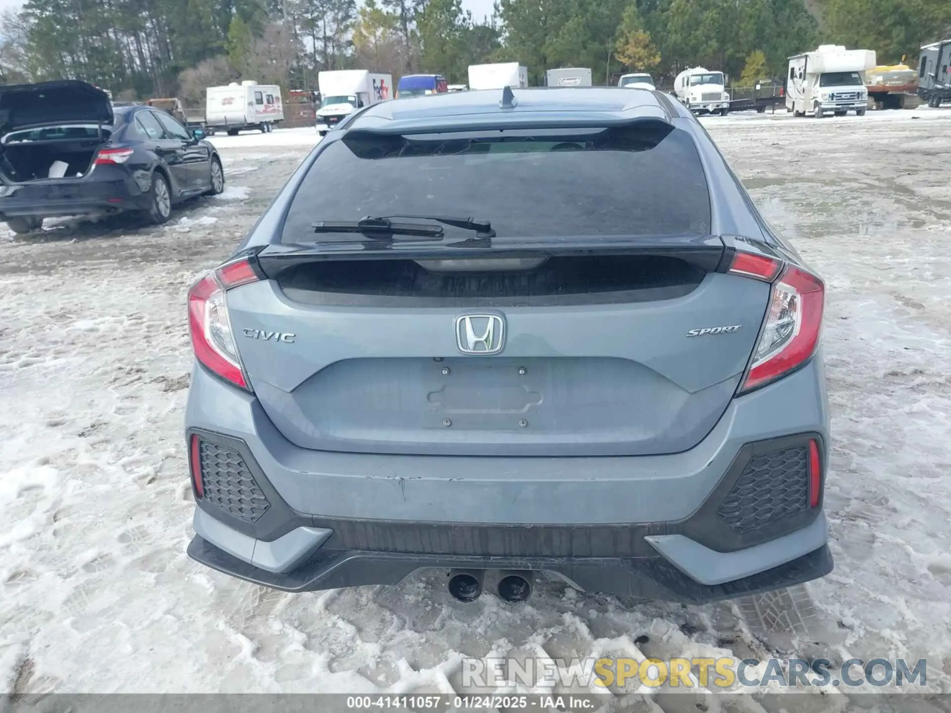 17 fotografías del automóvil dañado SHHFK7H47KU202793 HONDA CIVIC 2019