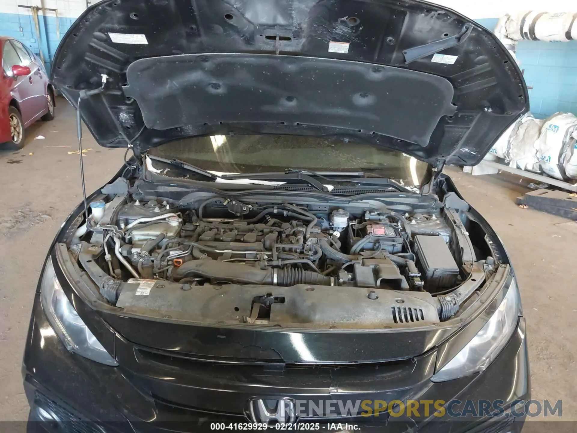 10 fotografías del automóvil dañado SHHFK7H47KU400791 HONDA CIVIC 2019