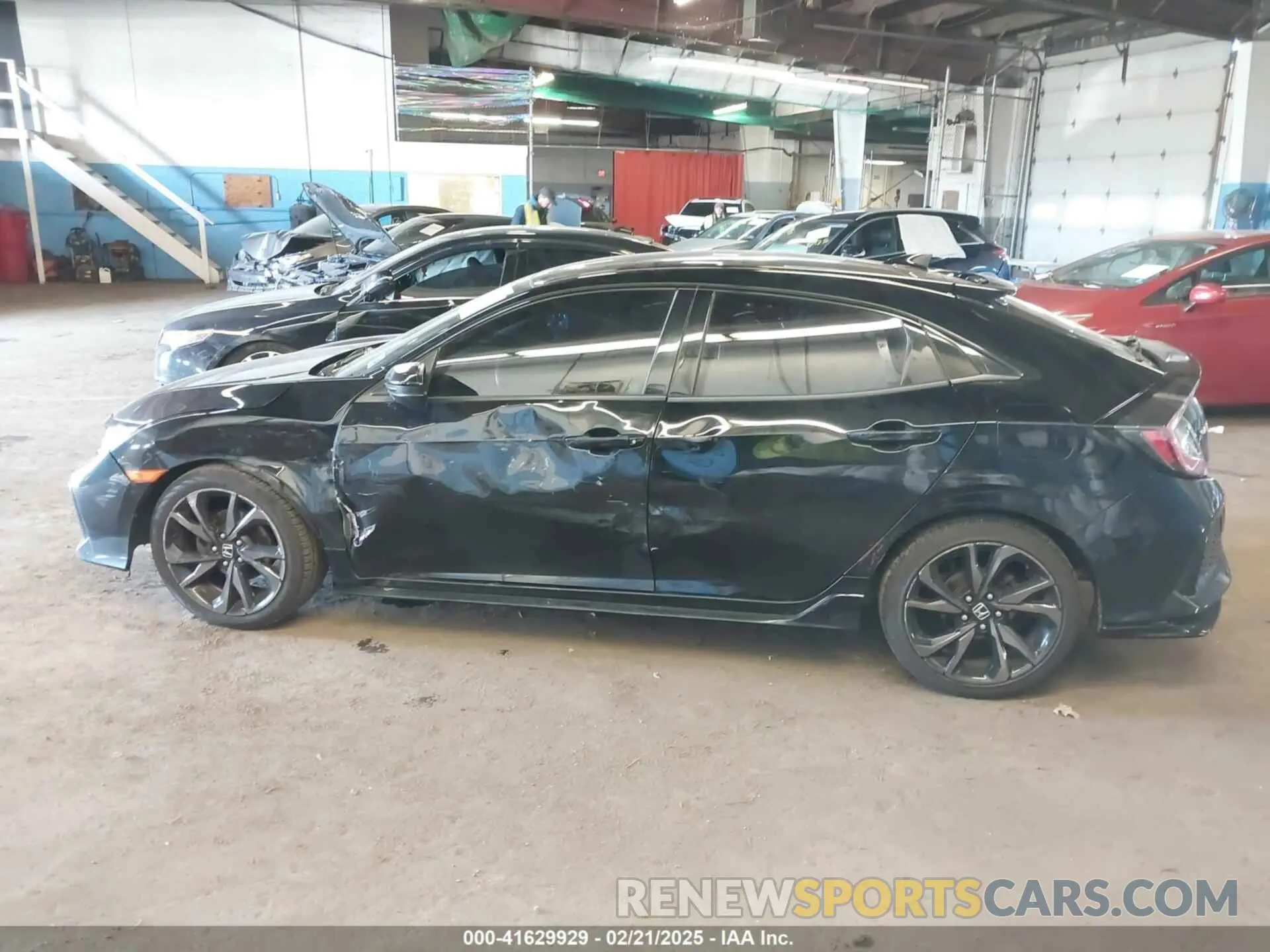 14 fotografías del automóvil dañado SHHFK7H47KU400791 HONDA CIVIC 2019