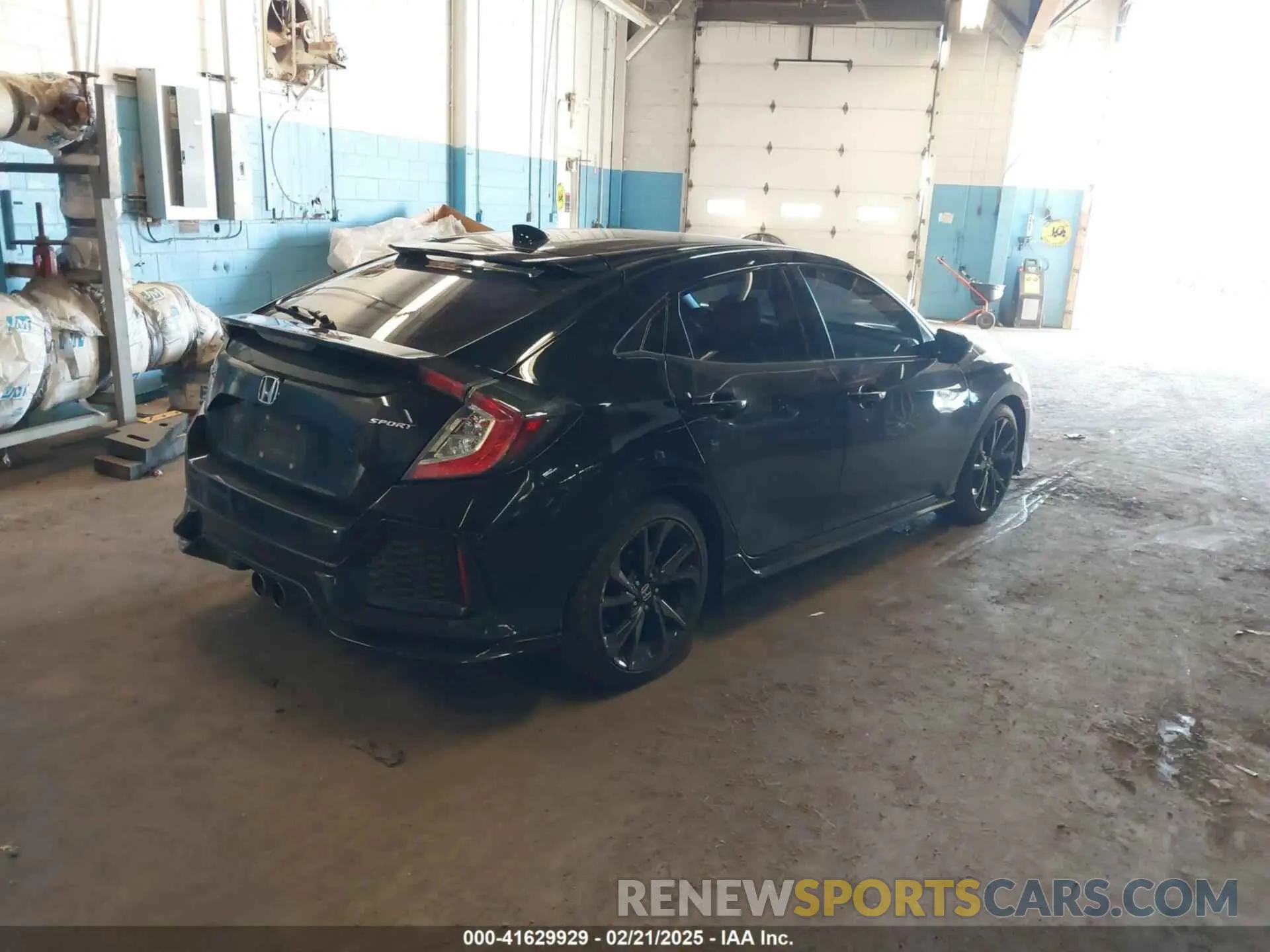 4 fotografías del automóvil dañado SHHFK7H47KU400791 HONDA CIVIC 2019