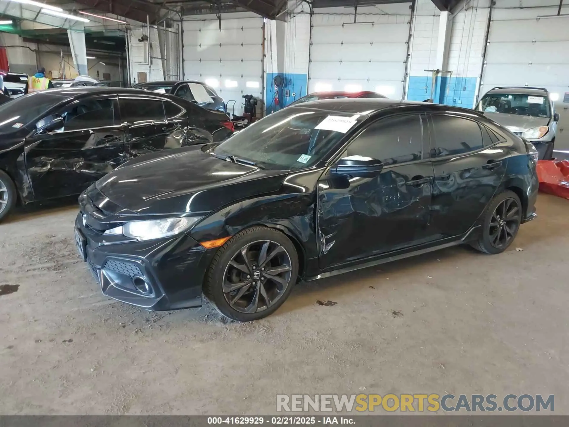 6 fotografías del automóvil dañado SHHFK7H47KU400791 HONDA CIVIC 2019