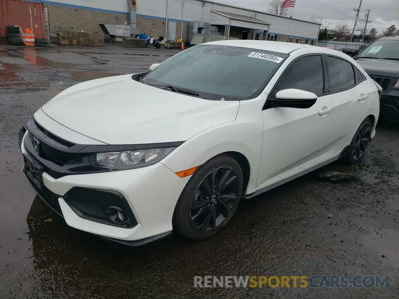 1 fotografías del automóvil dañado SHHFK7H47KU413587 HONDA CIVIC 2019