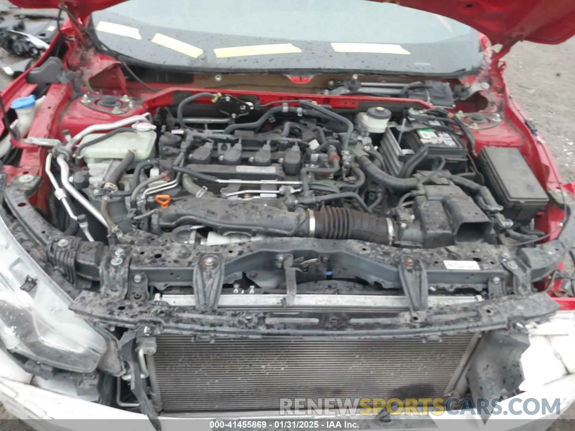 10 fotografías del automóvil dañado SHHFK7H47KU414853 HONDA CIVIC 2019
