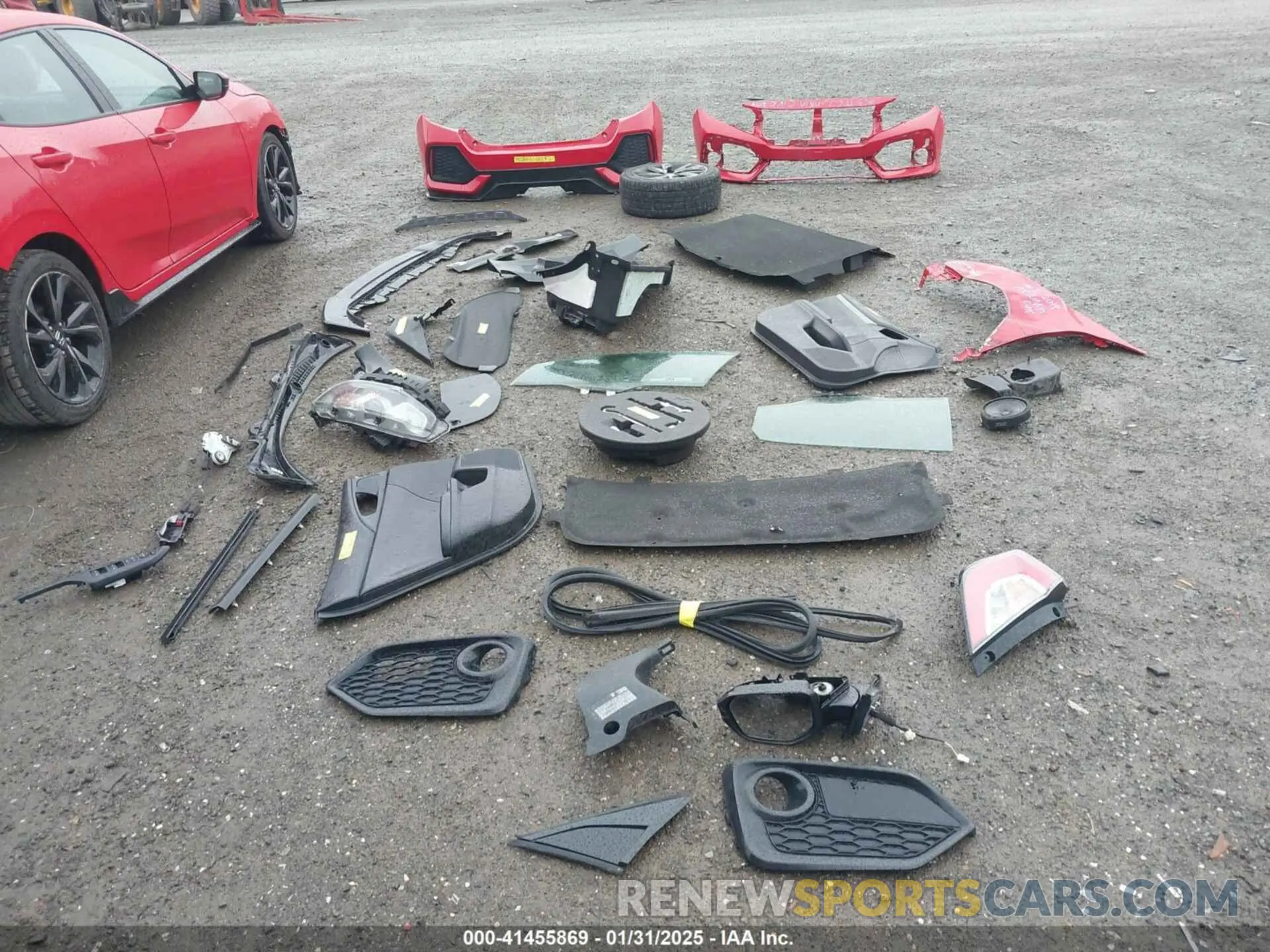 12 fotografías del automóvil dañado SHHFK7H47KU414853 HONDA CIVIC 2019