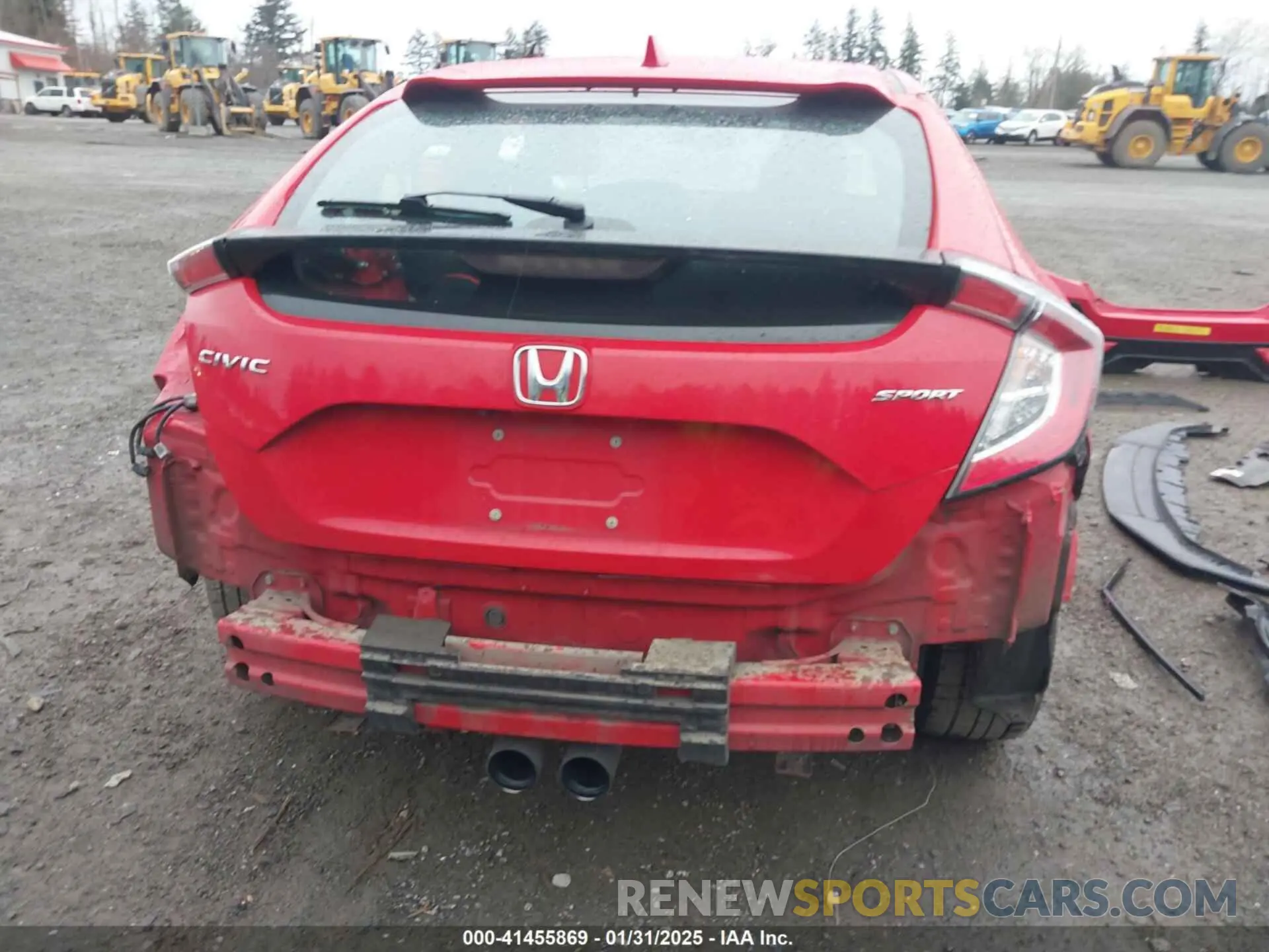 17 fotografías del automóvil dañado SHHFK7H47KU414853 HONDA CIVIC 2019