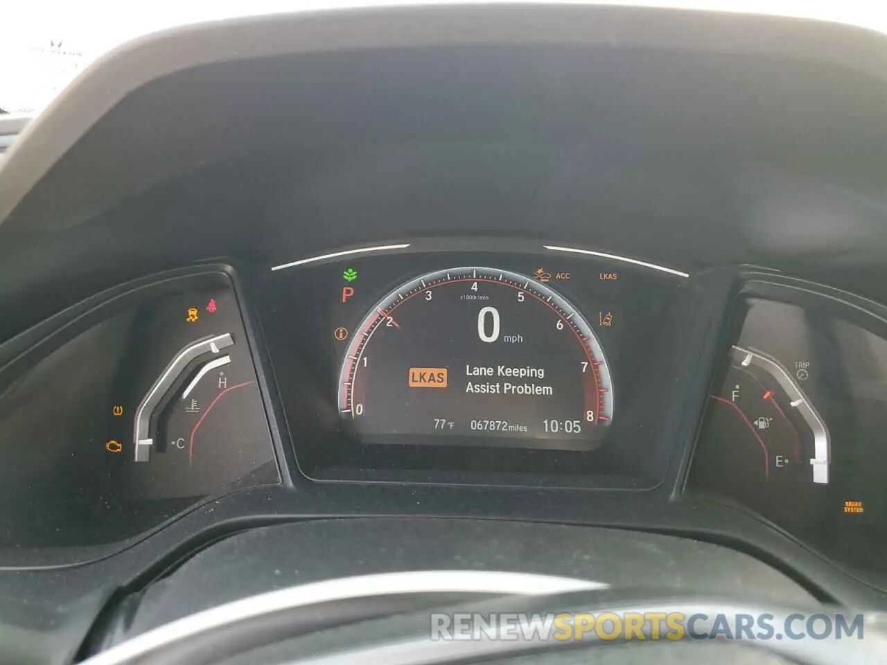 9 fotografías del automóvil dañado SHHFK7H48KU402680 HONDA CIVIC 2019