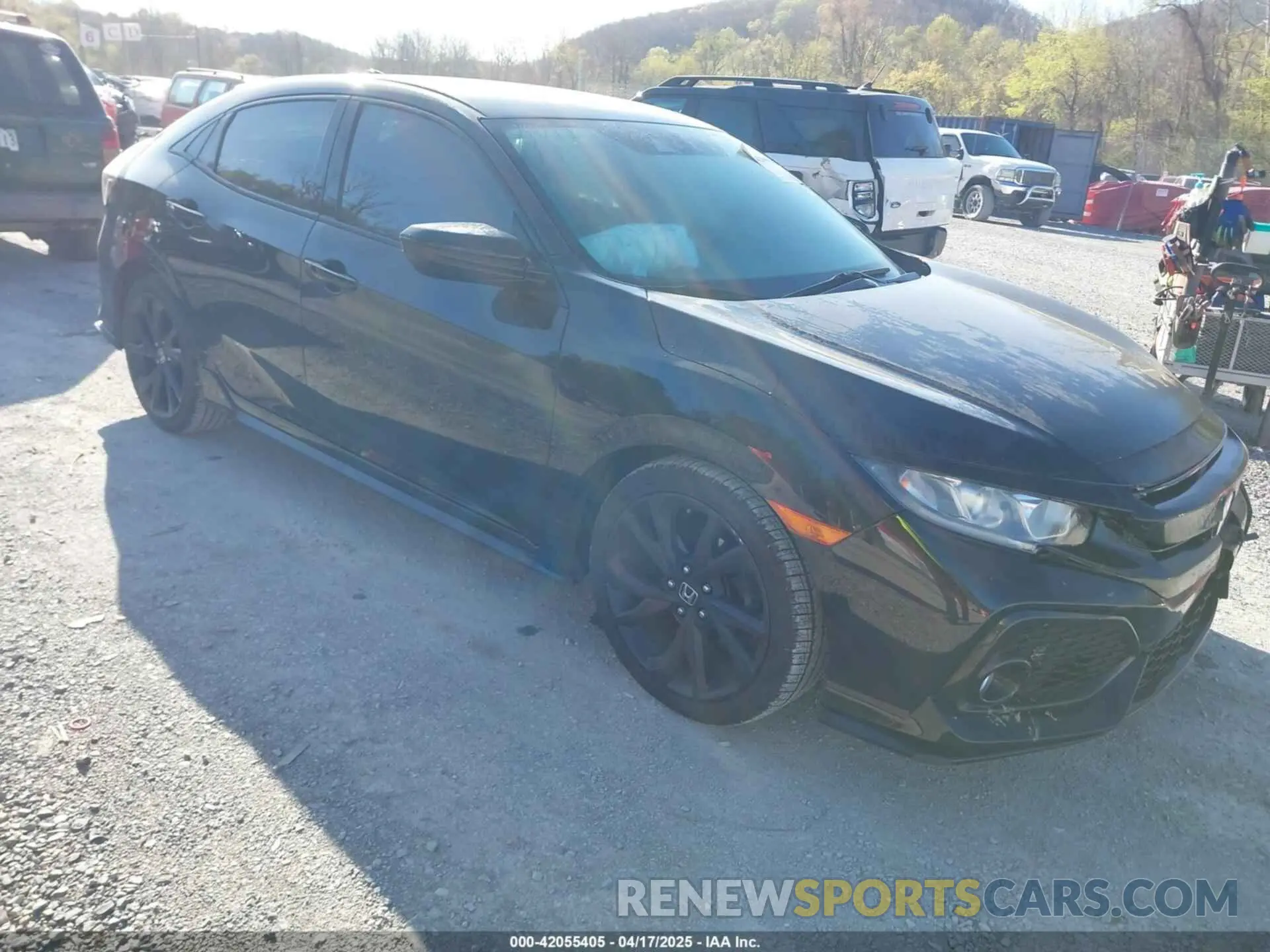 1 fotografías del automóvil dañado SHHFK7H49KU407936 HONDA CIVIC 2019