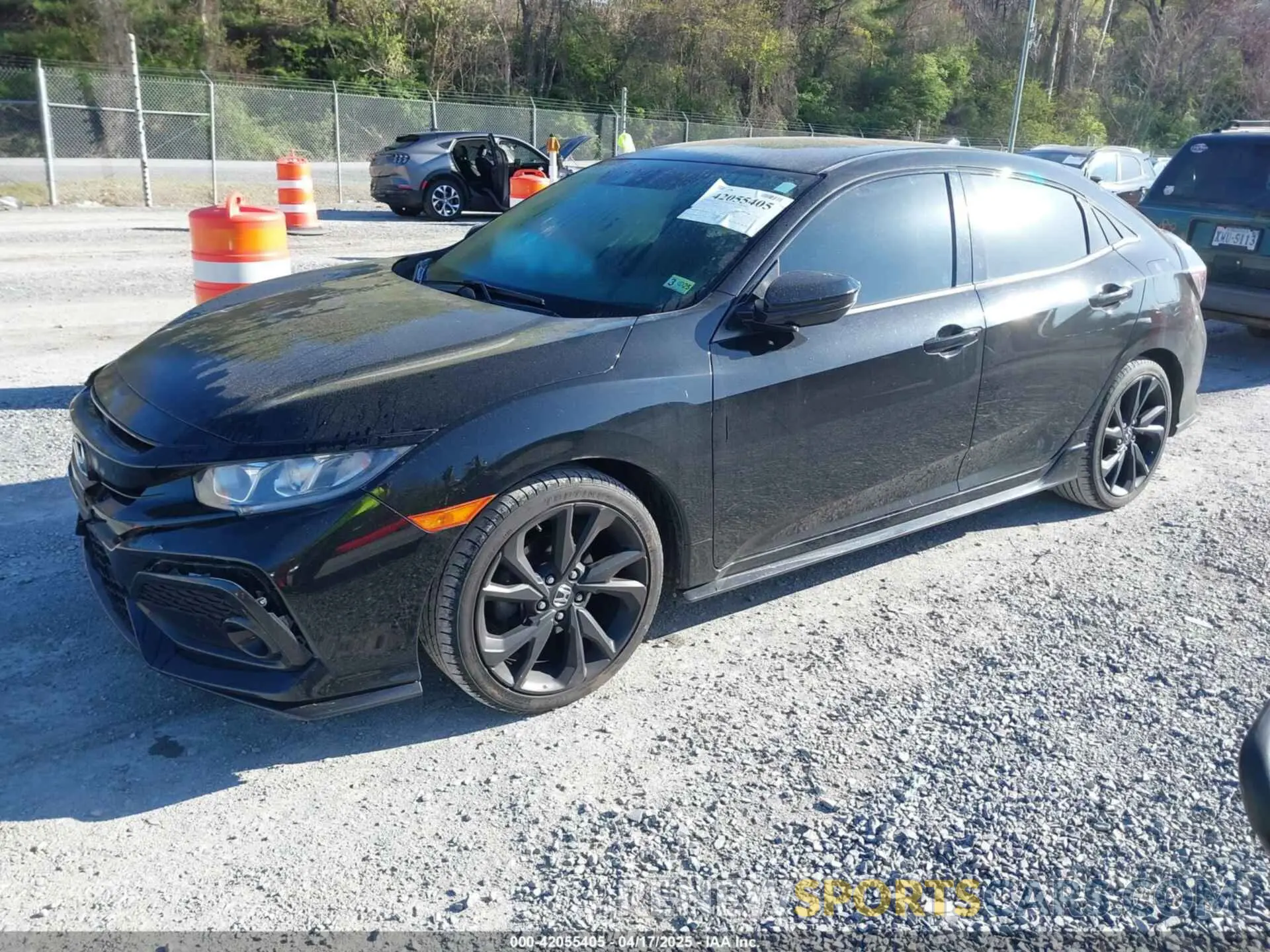 2 fotografías del automóvil dañado SHHFK7H49KU407936 HONDA CIVIC 2019