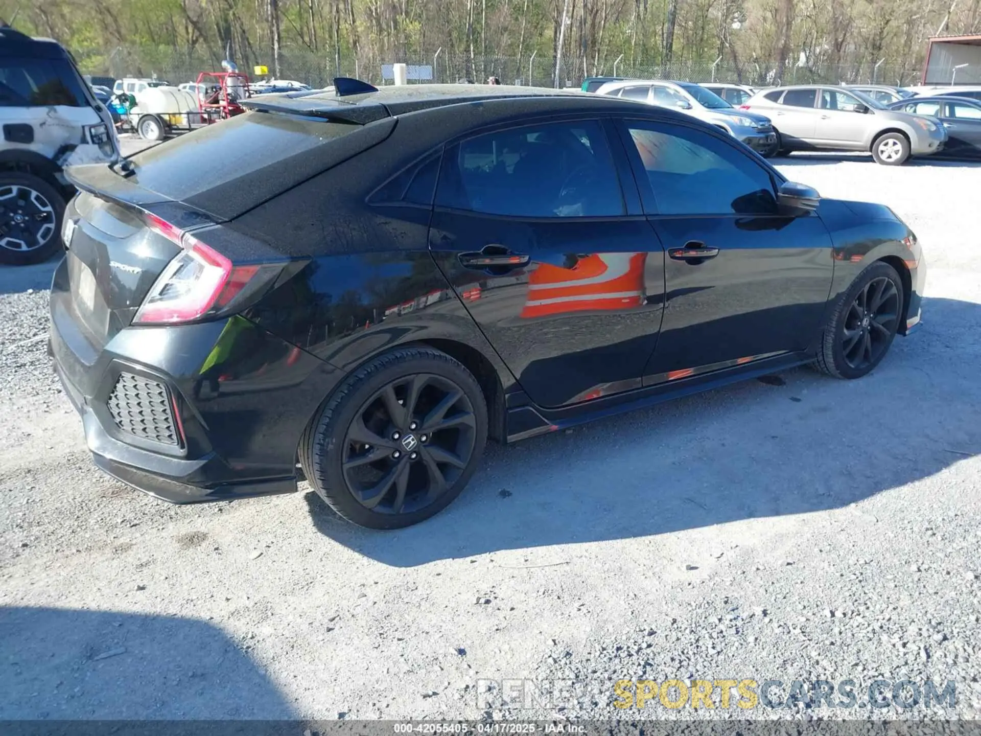 4 fotografías del automóvil dañado SHHFK7H49KU407936 HONDA CIVIC 2019
