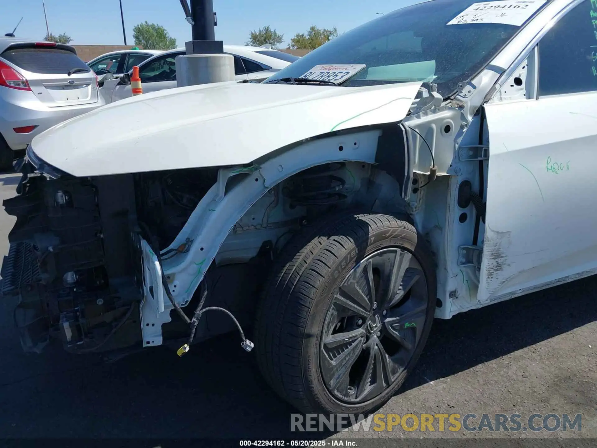 6 fotografías del automóvil dañado SHHFK7H61KU417152 HONDA CIVIC 2019
