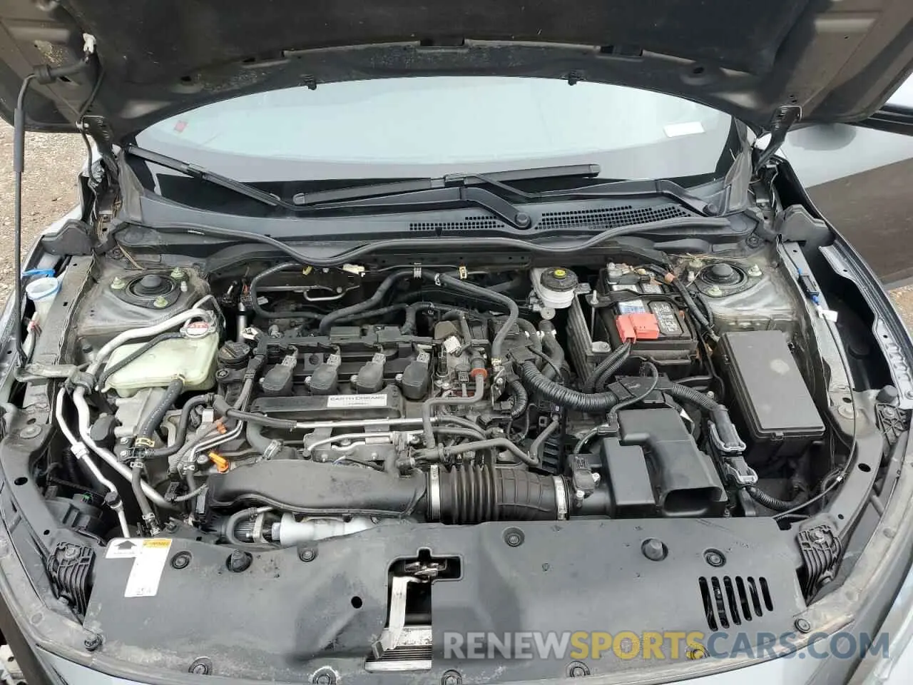 11 fotografías del automóvil dañado SHHFK7H62KU213945 HONDA CIVIC 2019