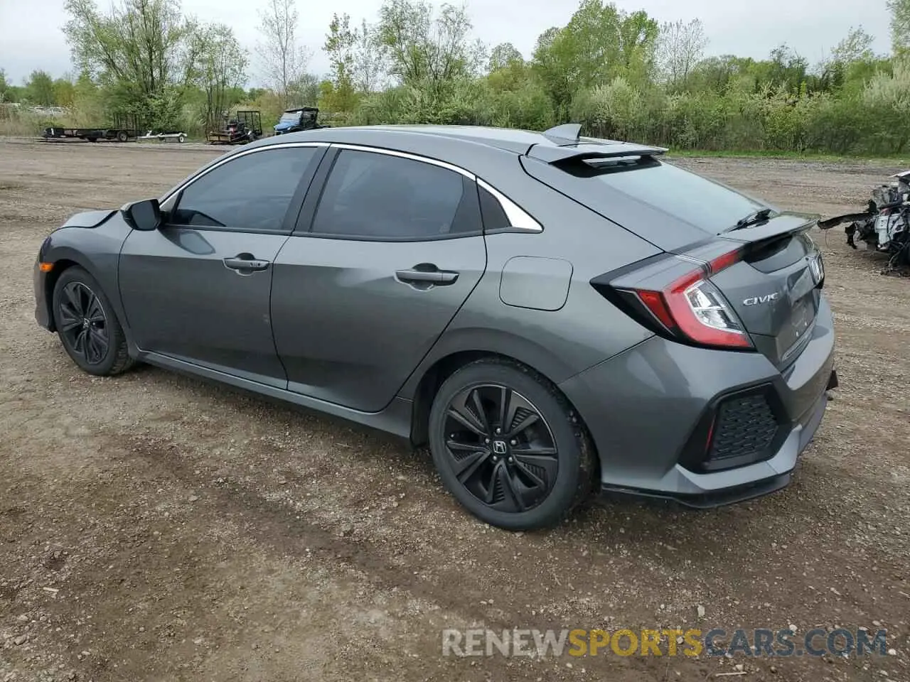 2 fotografías del automóvil dañado SHHFK7H62KU213945 HONDA CIVIC 2019