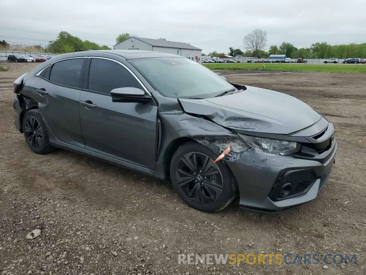 4 fotografías del automóvil dañado SHHFK7H62KU213945 HONDA CIVIC 2019