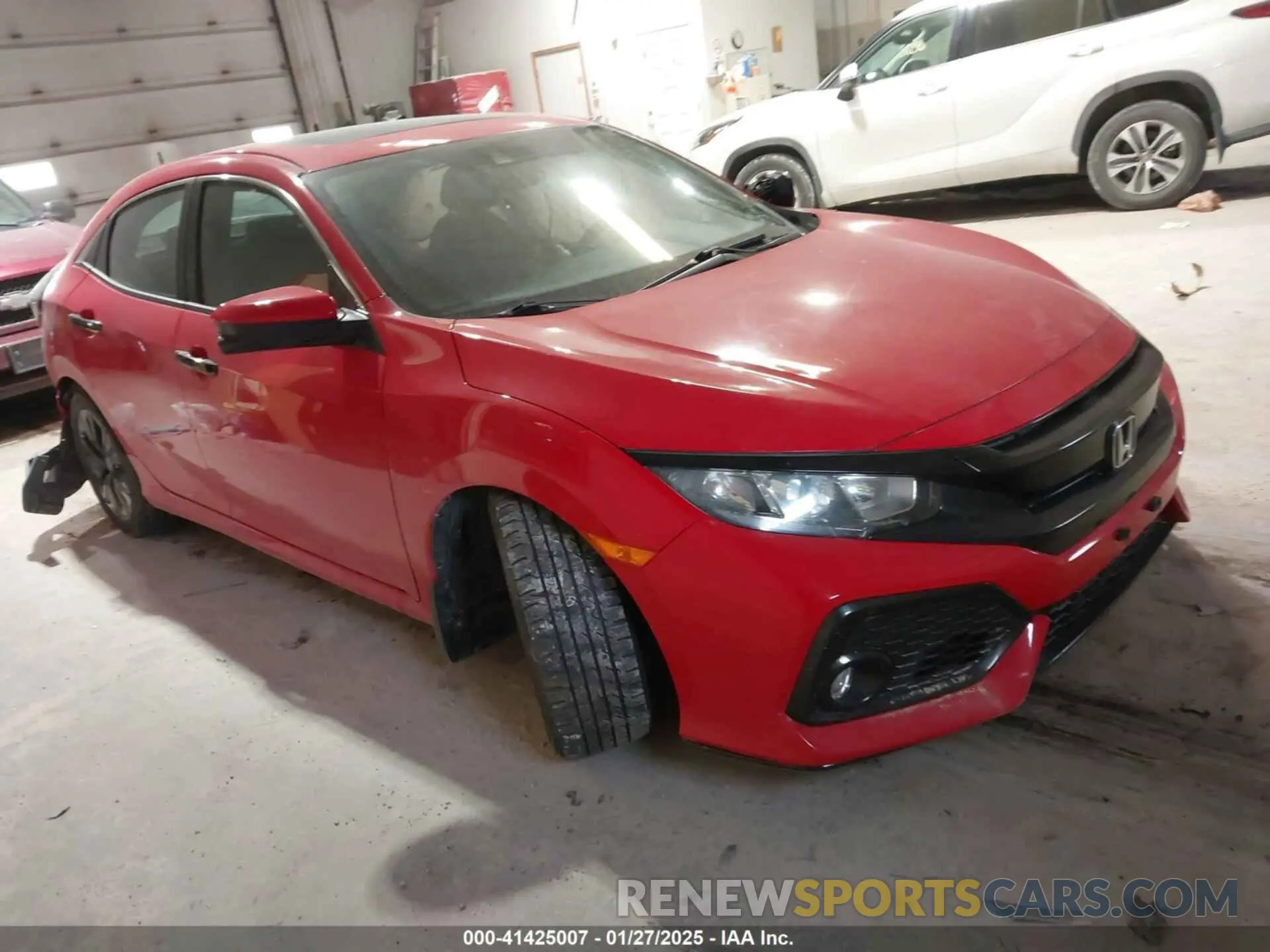 1 fotografías del automóvil dañado SHHFK7H62KU218286 HONDA CIVIC 2019