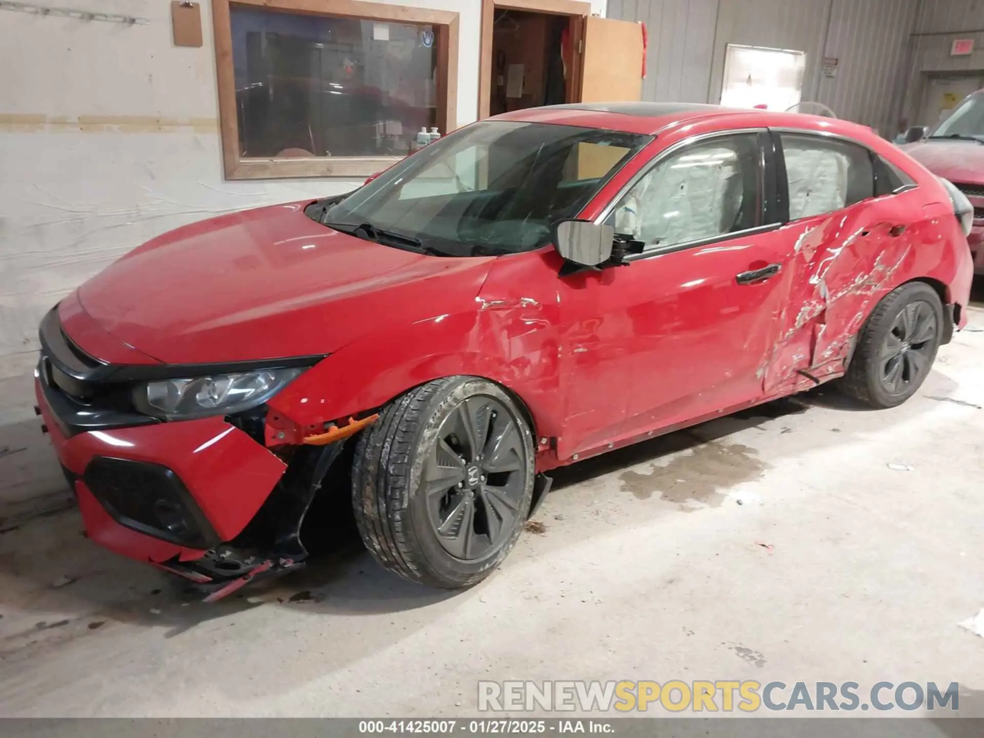 2 fotografías del automóvil dañado SHHFK7H62KU218286 HONDA CIVIC 2019
