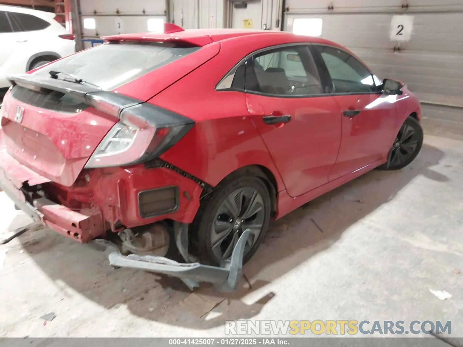 4 fotografías del automóvil dañado SHHFK7H62KU218286 HONDA CIVIC 2019