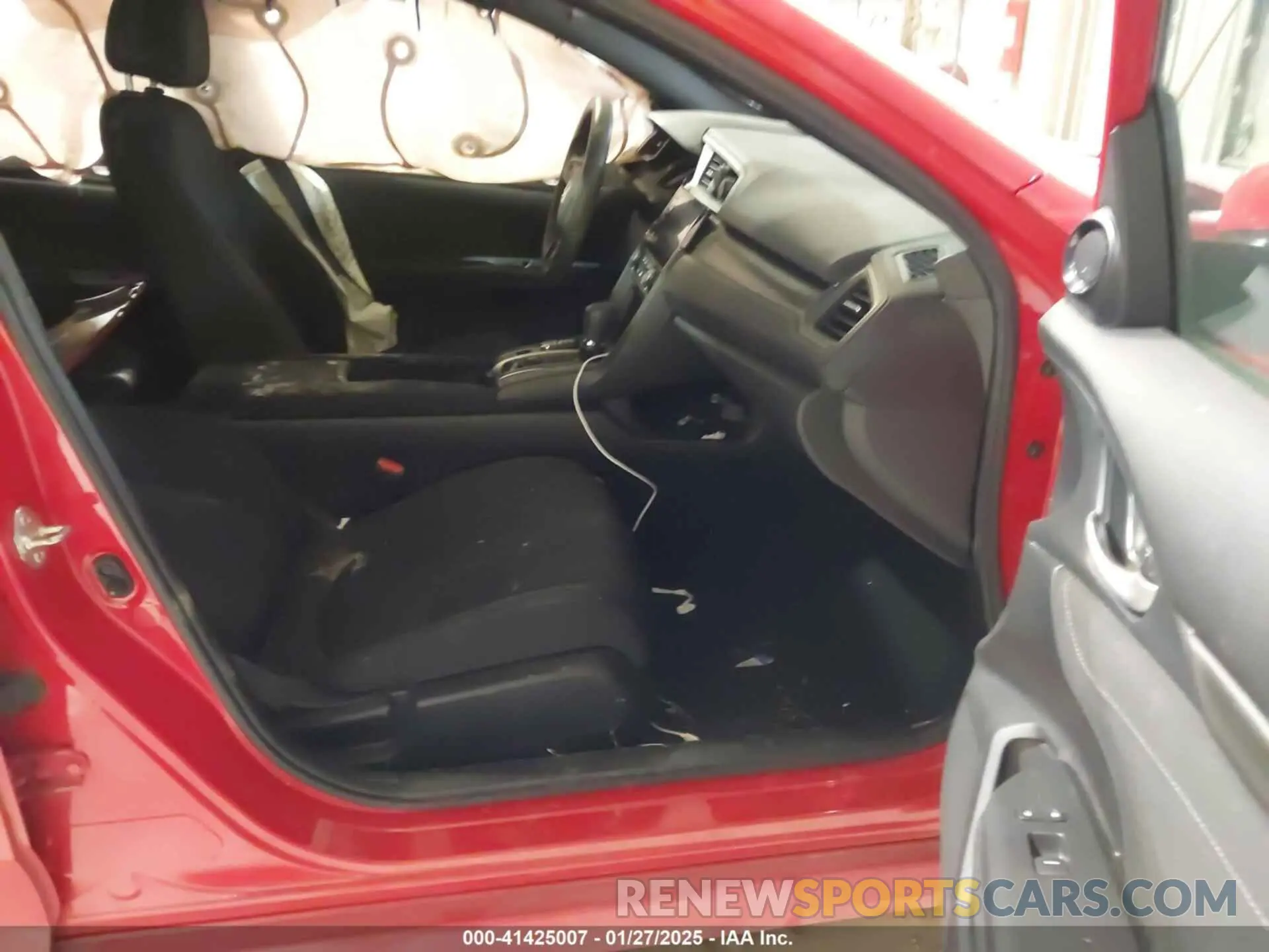 5 fotografías del automóvil dañado SHHFK7H62KU218286 HONDA CIVIC 2019