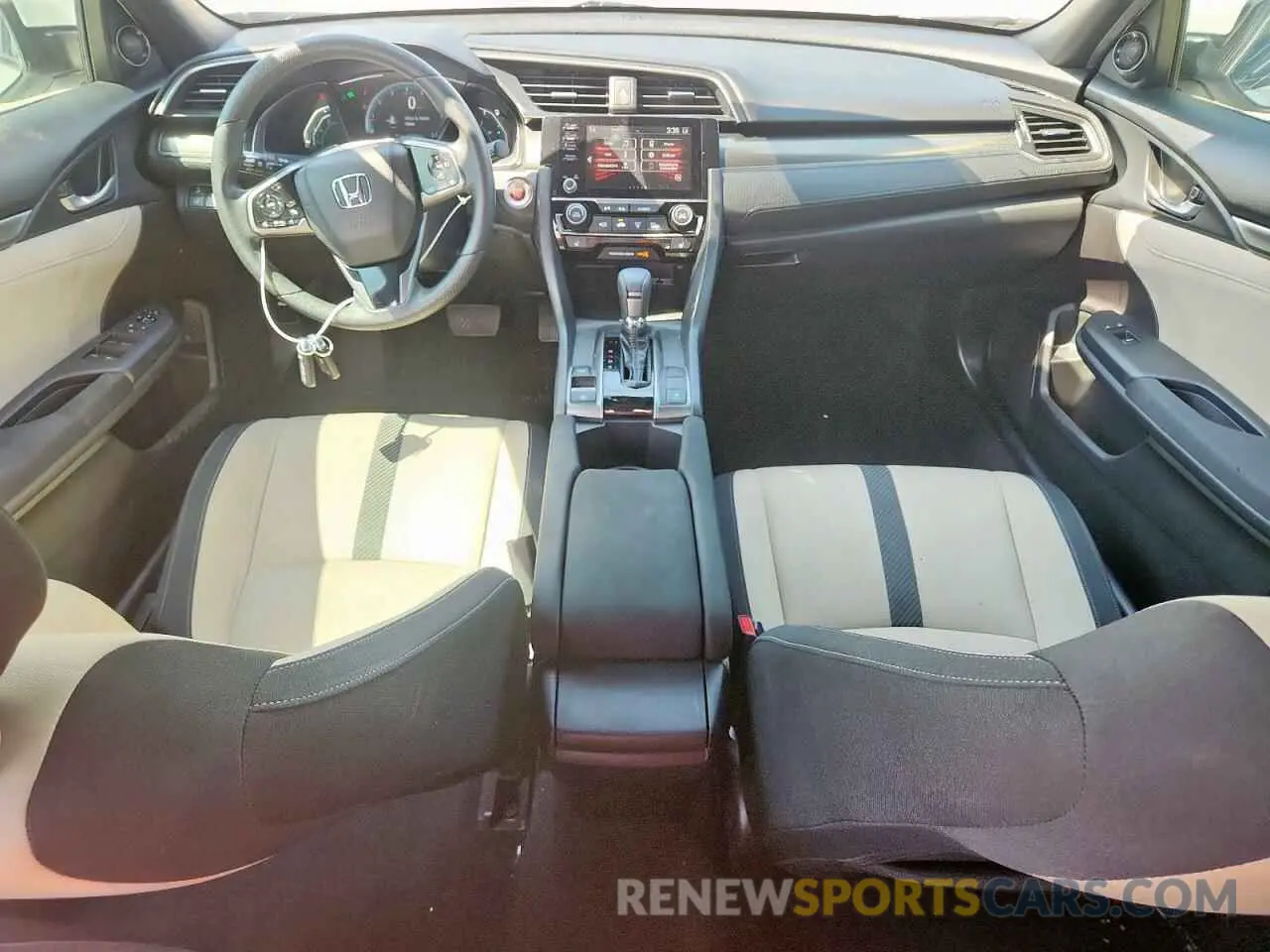 8 fotografías del automóvil dañado SHHFK7H62KU221107 HONDA CIVIC 2019