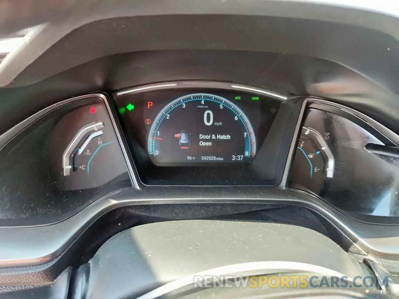 9 fotografías del automóvil dañado SHHFK7H62KU221107 HONDA CIVIC 2019