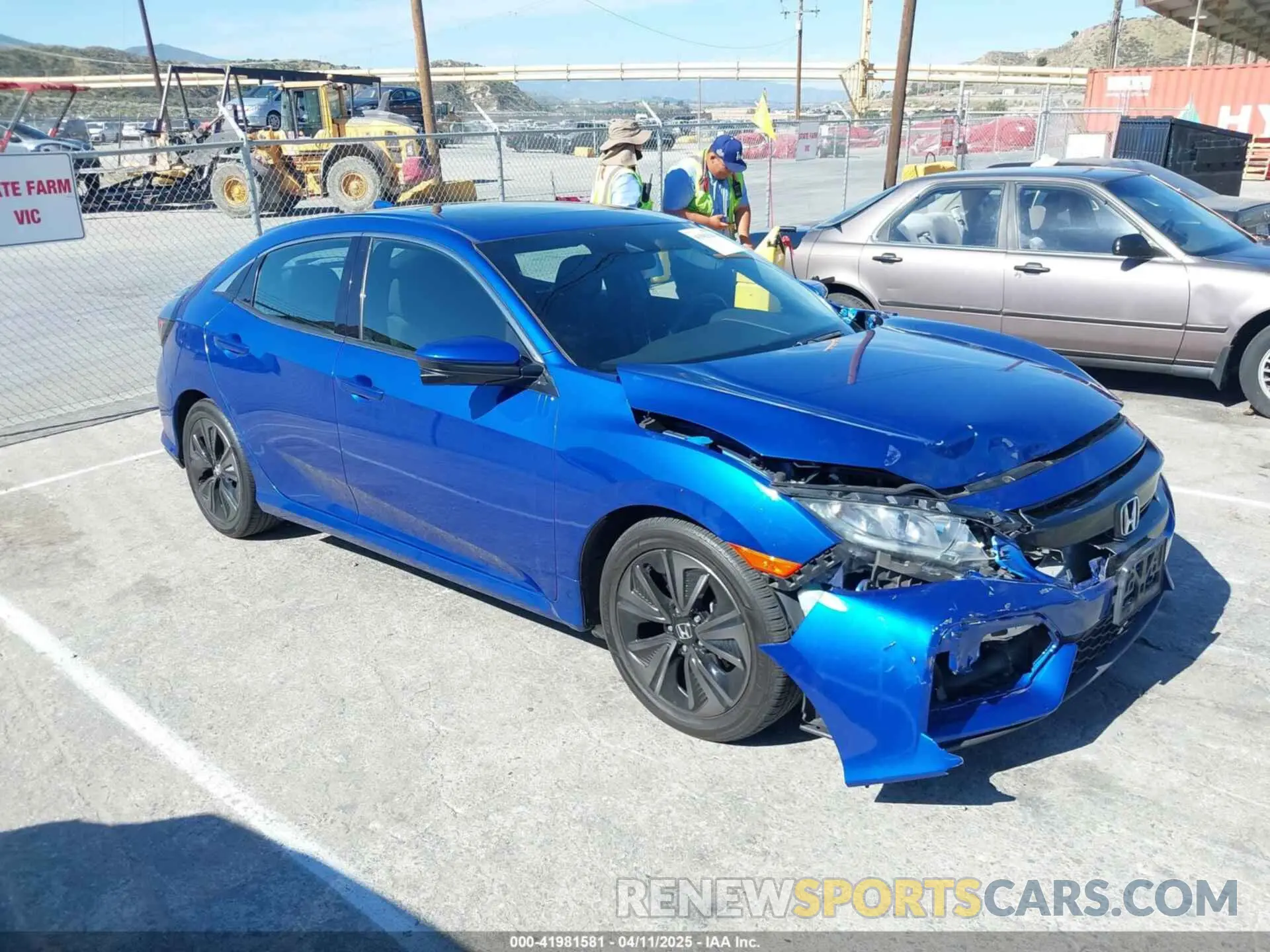 1 fotografías del automóvil dañado SHHFK7H62KU403888 HONDA CIVIC 2019