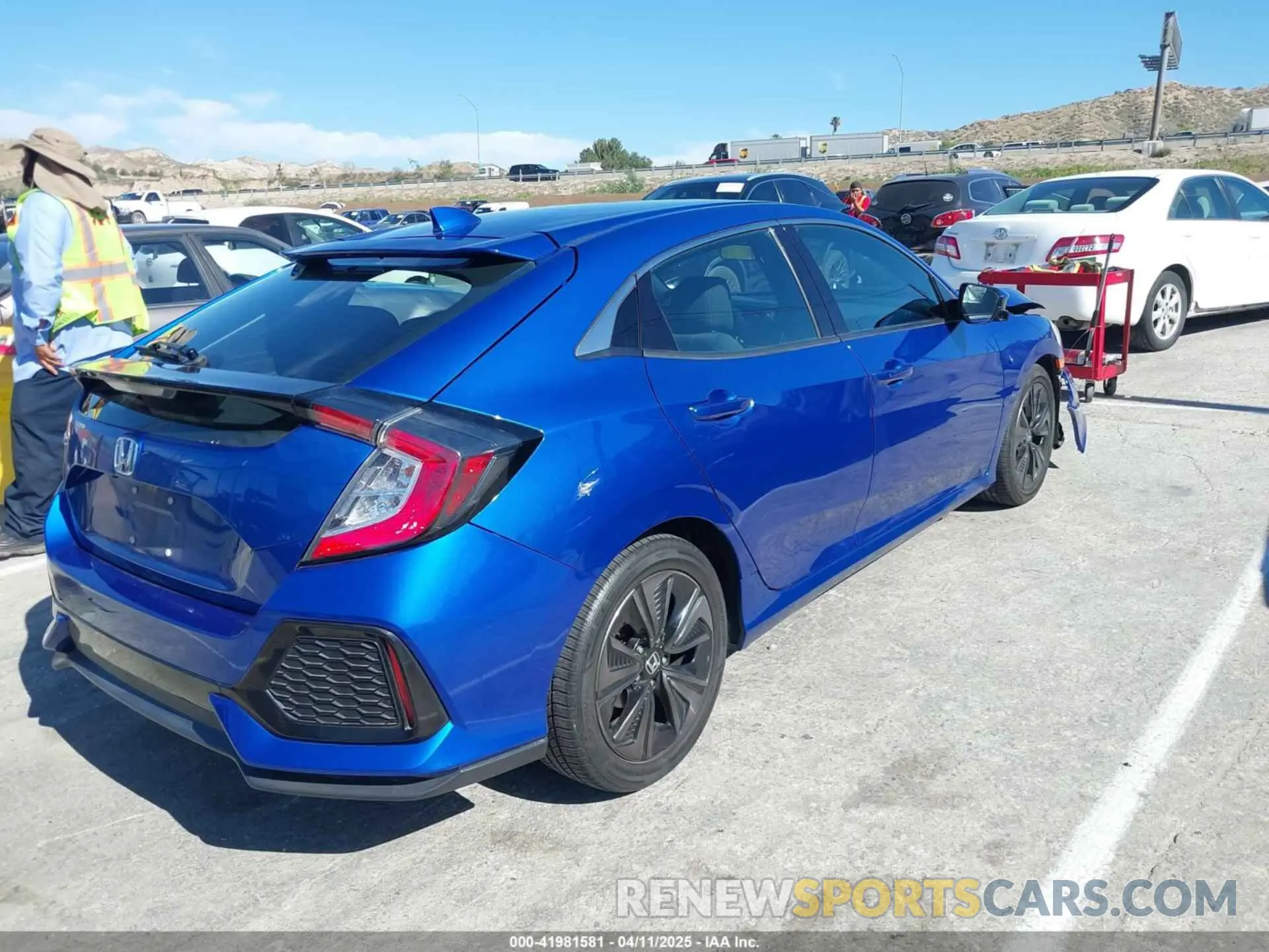 4 fotografías del automóvil dañado SHHFK7H62KU403888 HONDA CIVIC 2019
