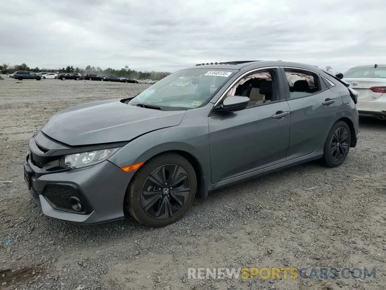 1 fotografías del automóvil dañado SHHFK7H62KU411134 HONDA CIVIC 2019