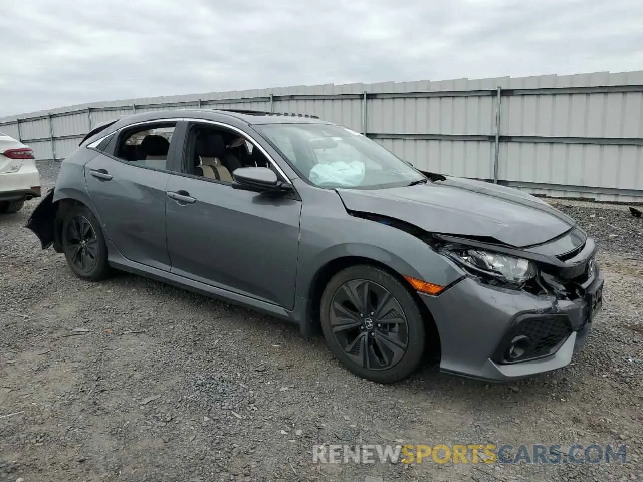 4 fotografías del automóvil dañado SHHFK7H62KU411134 HONDA CIVIC 2019