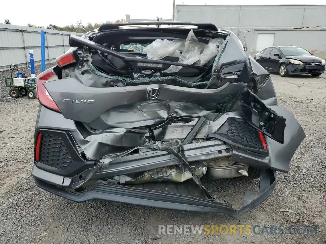 6 fotografías del automóvil dañado SHHFK7H62KU411134 HONDA CIVIC 2019