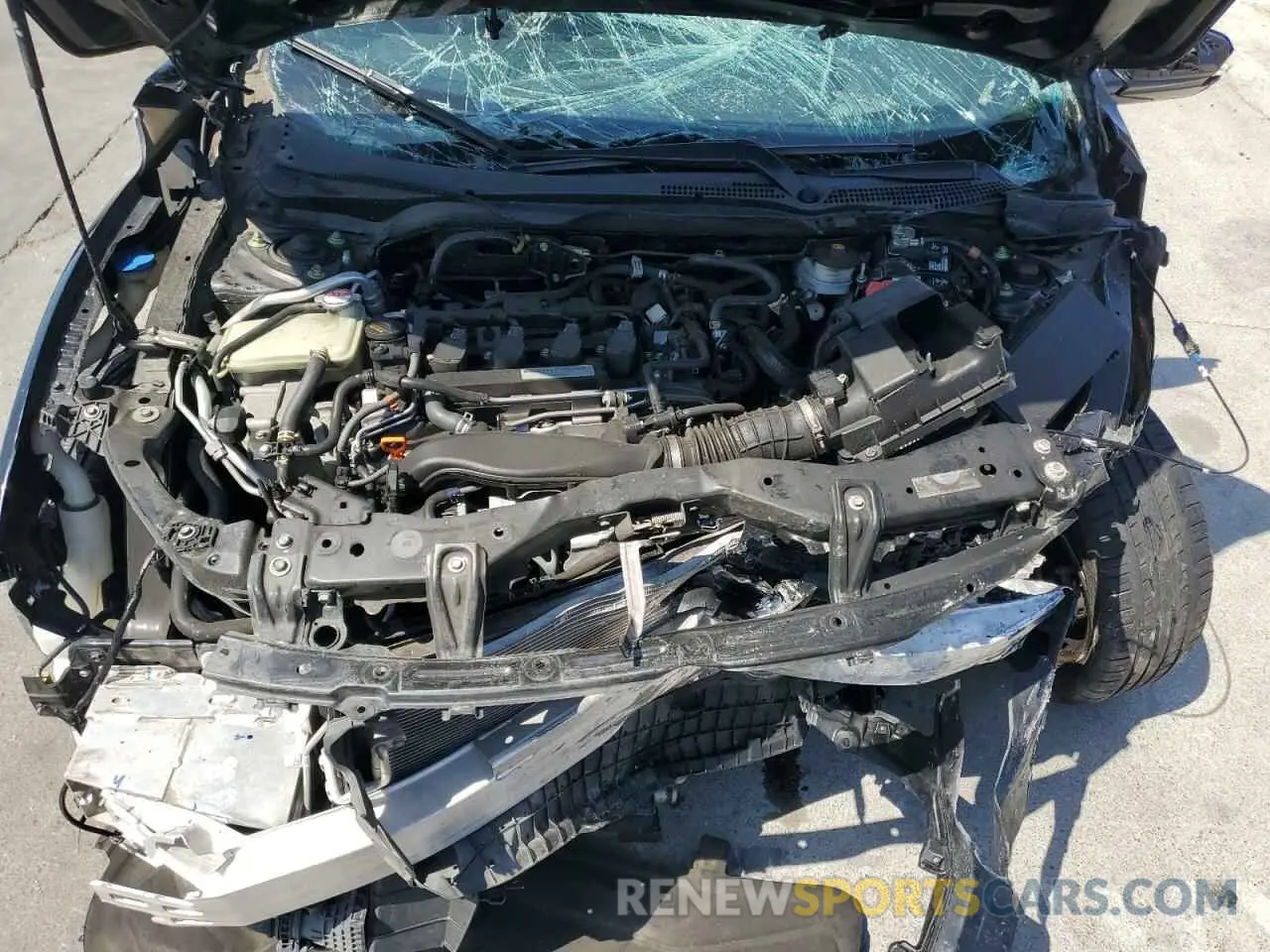11 fotografías del automóvil dañado SHHFK7H62KU417693 HONDA CIVIC 2019