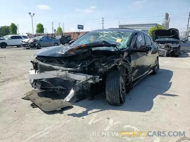 13 fotografías del automóvil dañado SHHFK7H62KU417693 HONDA CIVIC 2019