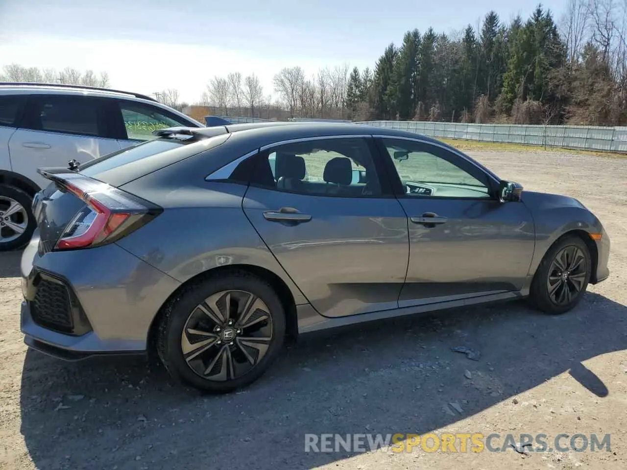3 fotografías del automóvil dañado SHHFK7H62KU418035 HONDA CIVIC 2019