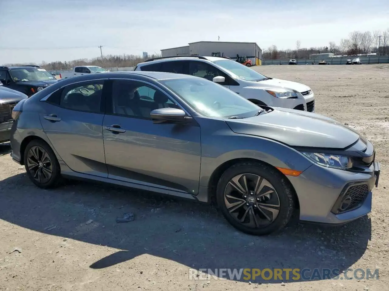 4 fotografías del automóvil dañado SHHFK7H62KU418035 HONDA CIVIC 2019