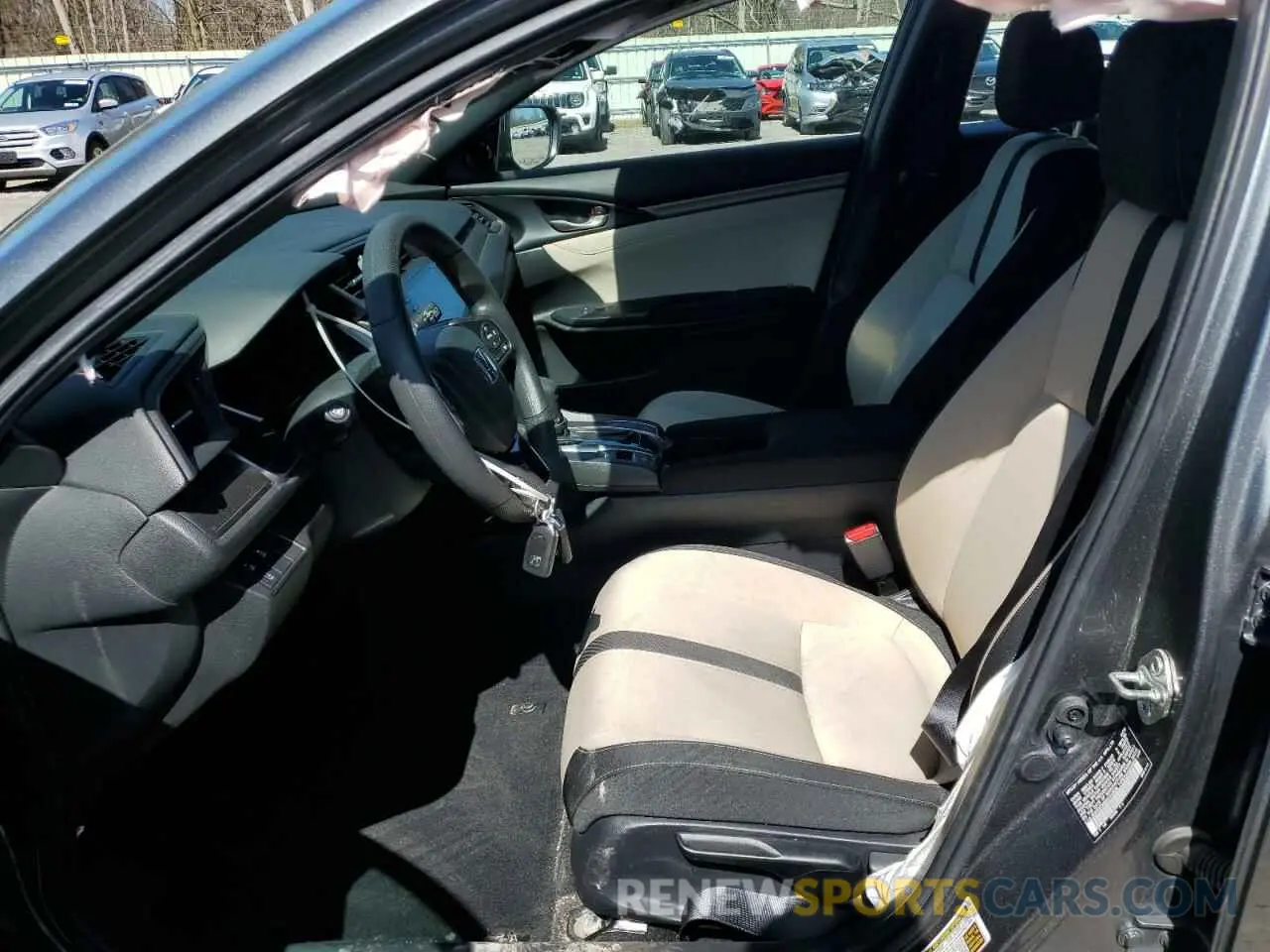 7 fotografías del automóvil dañado SHHFK7H62KU418035 HONDA CIVIC 2019