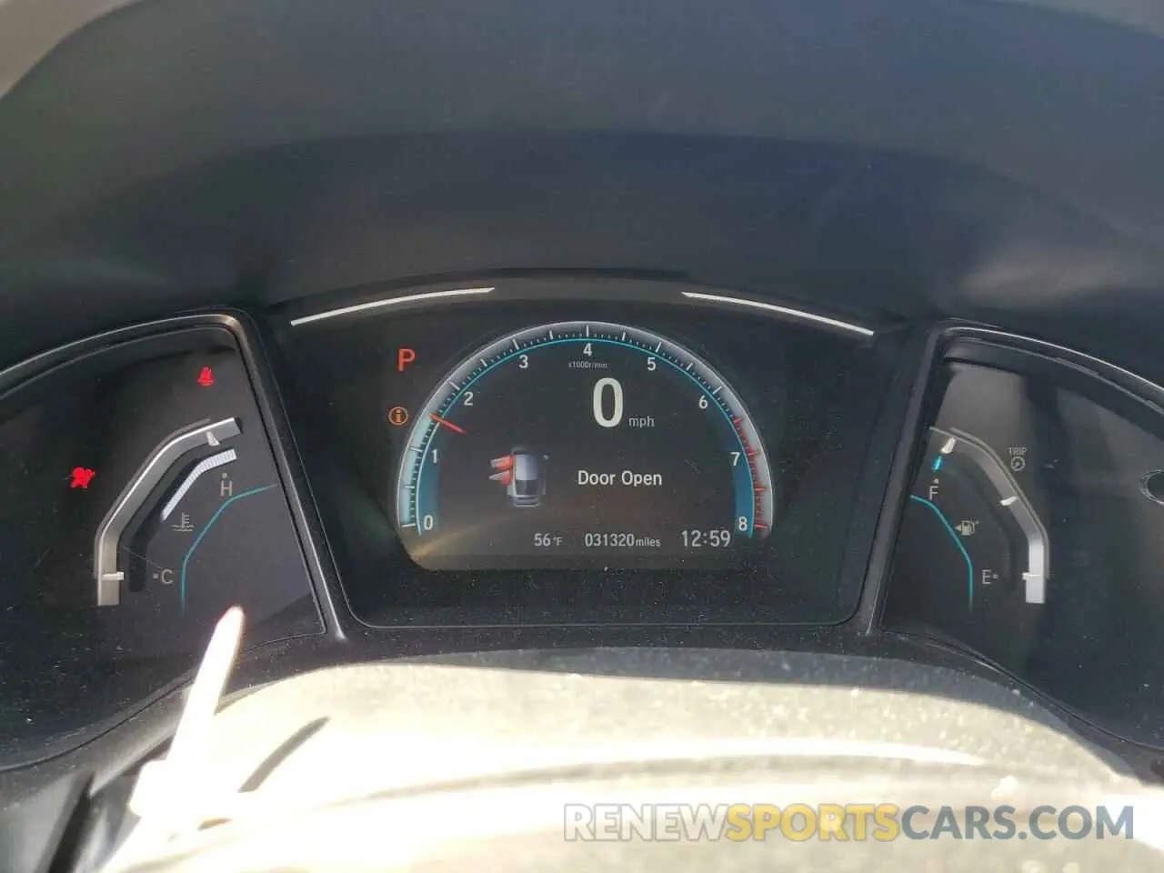 9 fotografías del automóvil dañado SHHFK7H62KU418035 HONDA CIVIC 2019