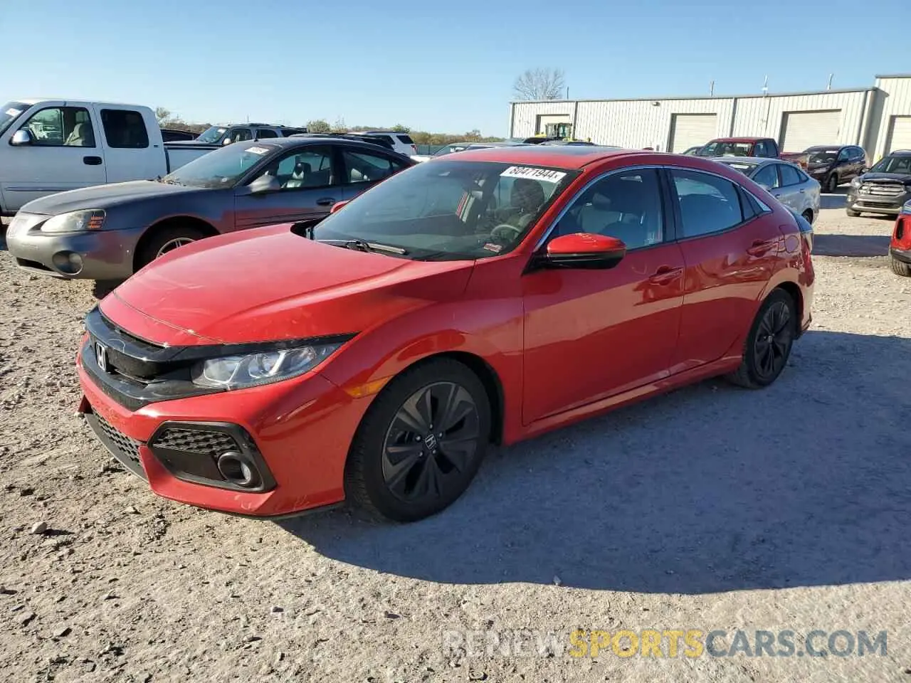 1 fotografías del automóvil dañado SHHFK7H63KU220094 HONDA CIVIC 2019