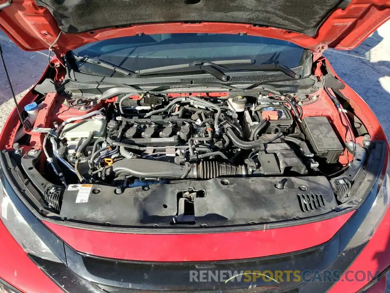 12 fotografías del automóvil dañado SHHFK7H63KU220094 HONDA CIVIC 2019
