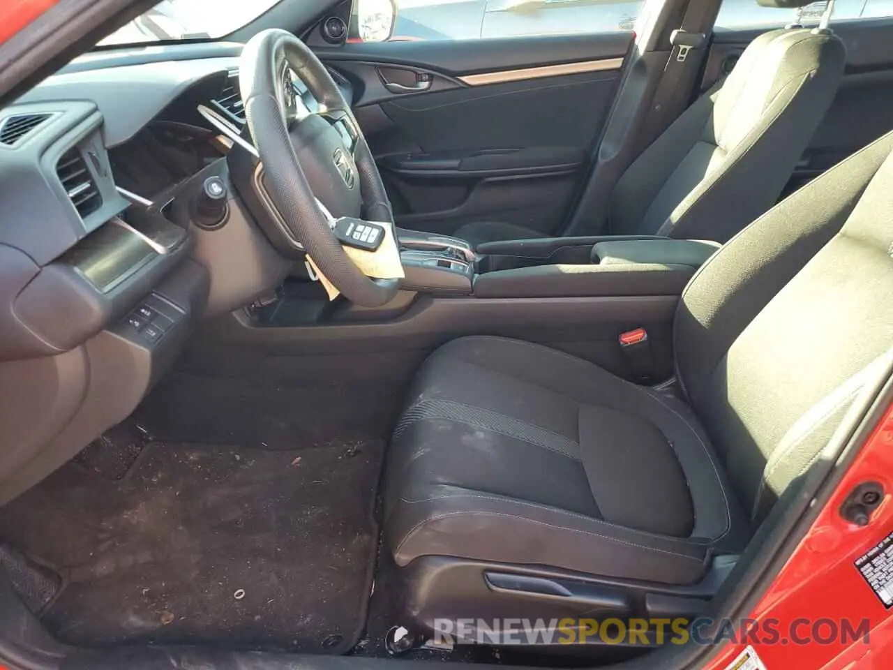 7 fotografías del automóvil dañado SHHFK7H63KU220094 HONDA CIVIC 2019