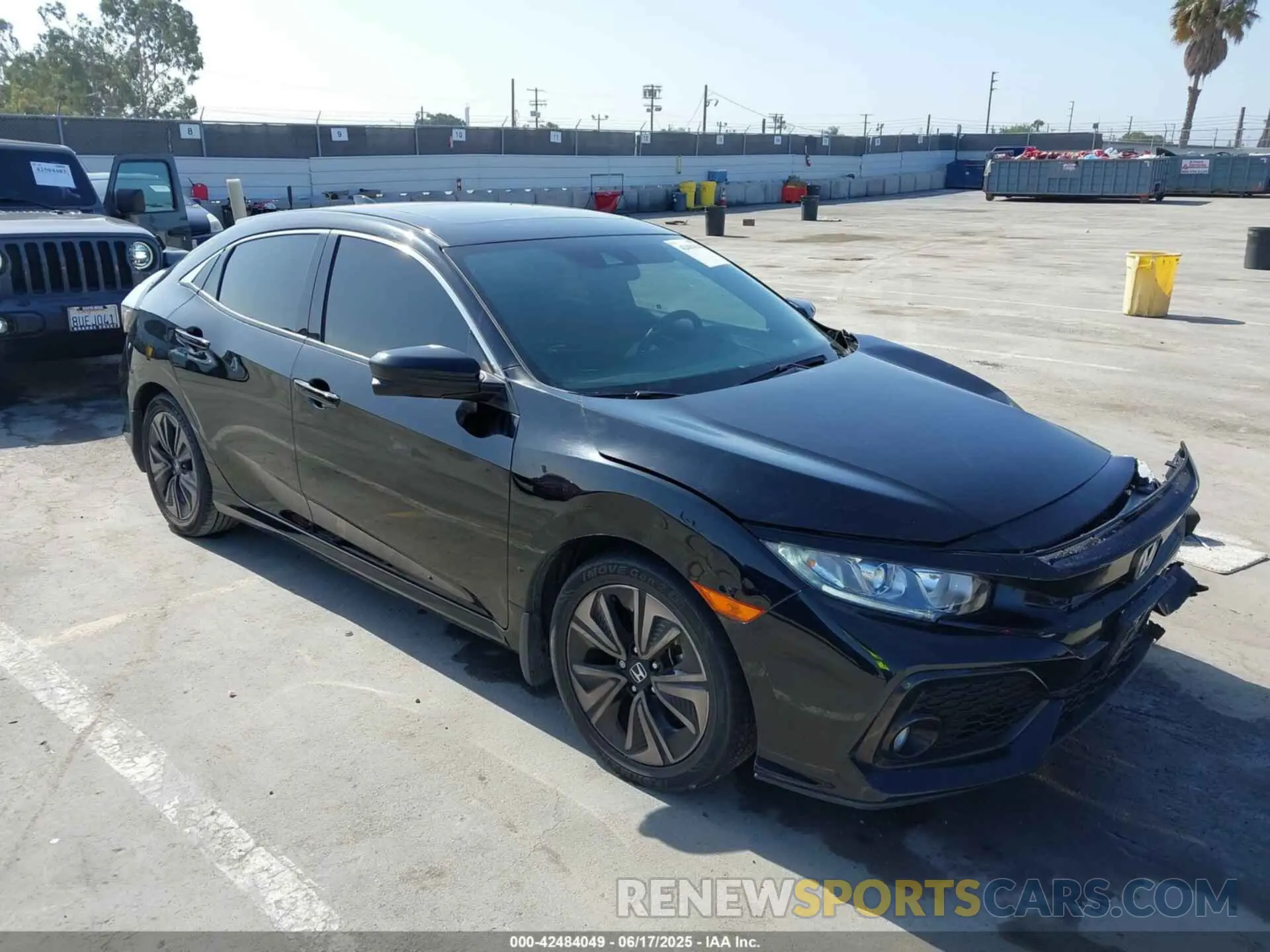 1 fotografías del automóvil dañado SHHFK7H63KU407593 HONDA CIVIC 2019
