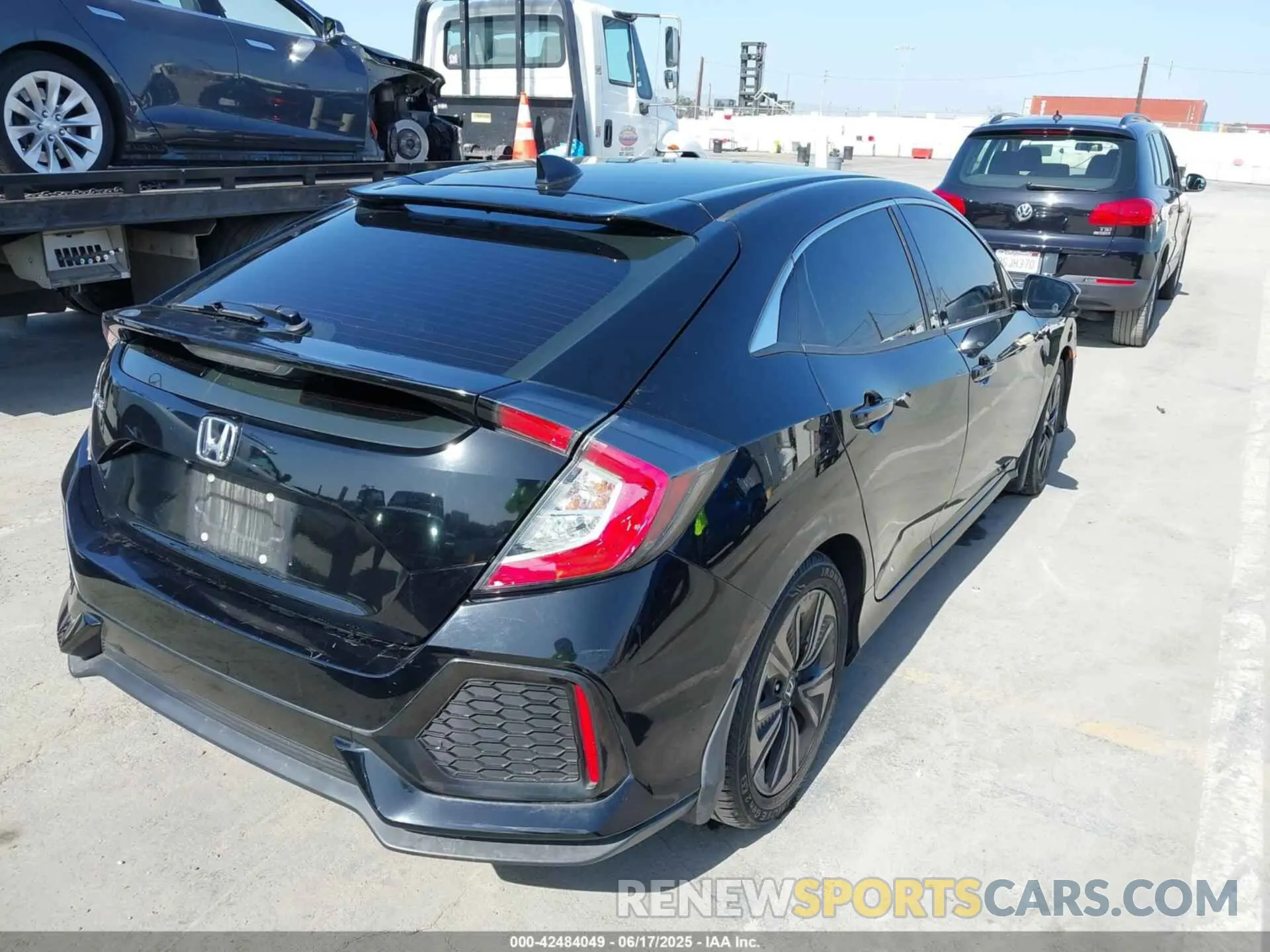 4 fotografías del automóvil dañado SHHFK7H63KU407593 HONDA CIVIC 2019