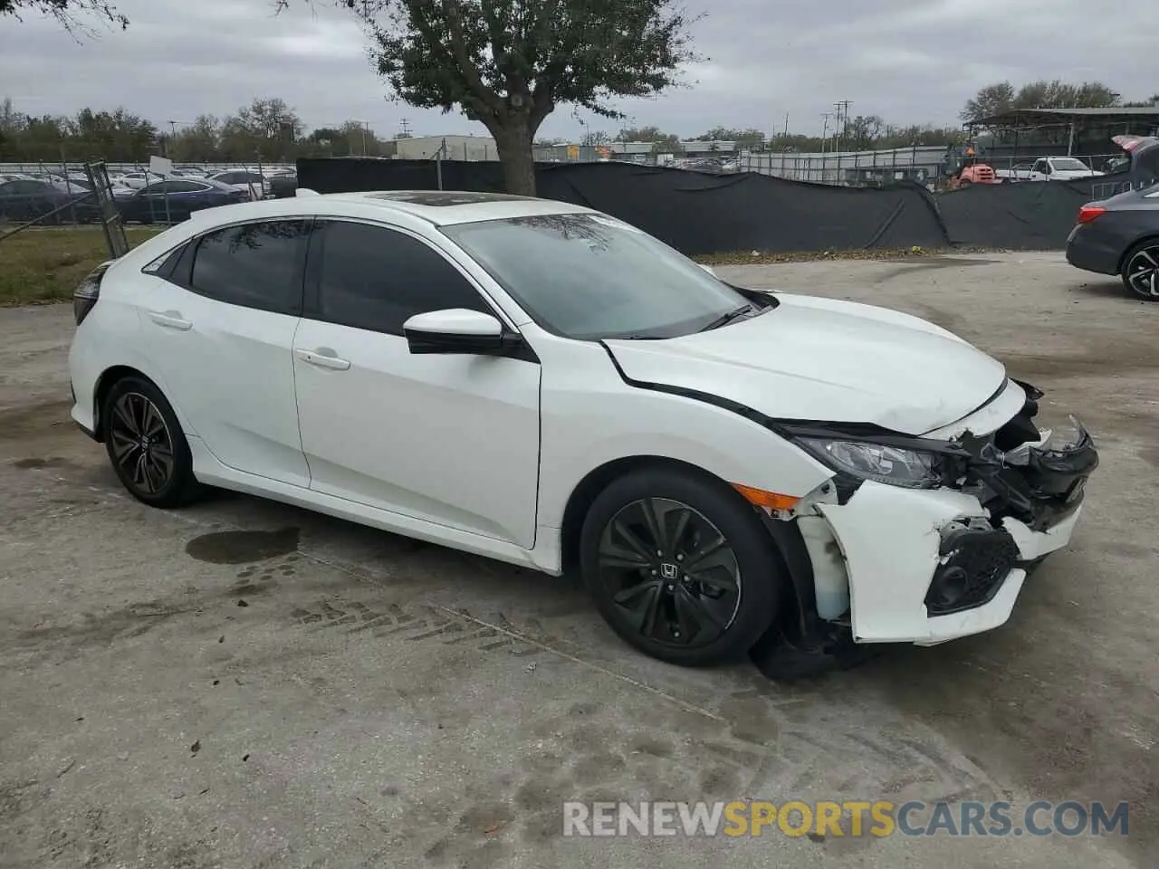 4 fotografías del automóvil dañado SHHFK7H63KU421025 HONDA CIVIC 2019