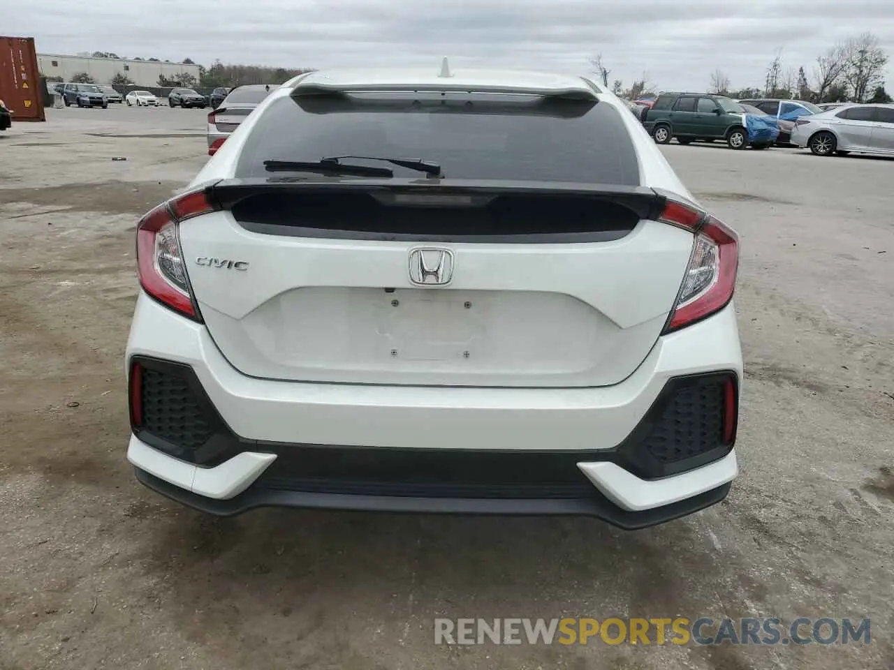 6 fotografías del automóvil dañado SHHFK7H63KU421025 HONDA CIVIC 2019