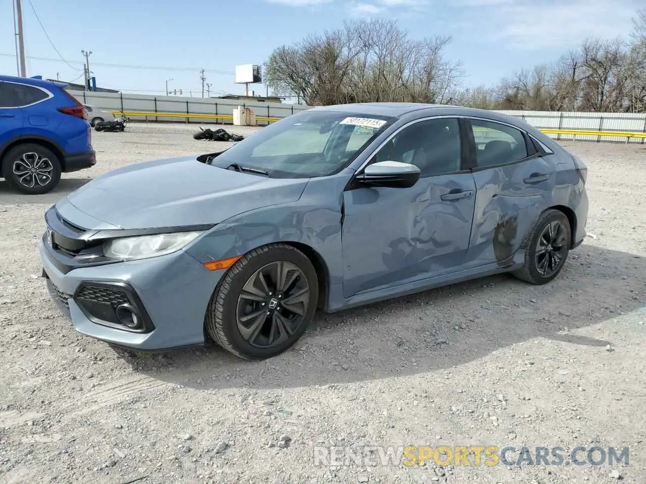 1 fotografías del automóvil dañado SHHFK7H64KU209959 HONDA CIVIC 2019