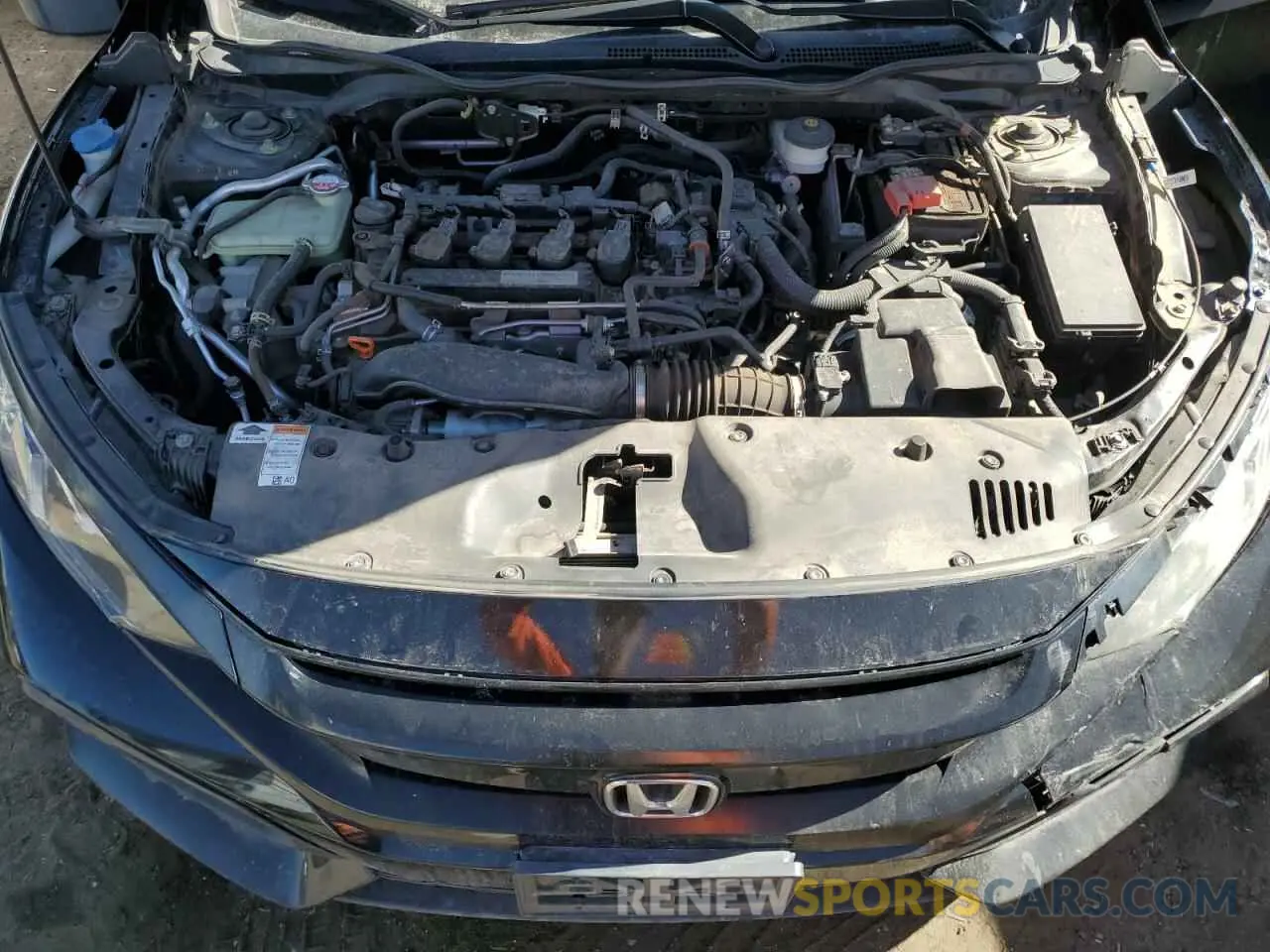 11 fotografías del automóvil dañado SHHFK7H64KU420093 HONDA CIVIC 2019