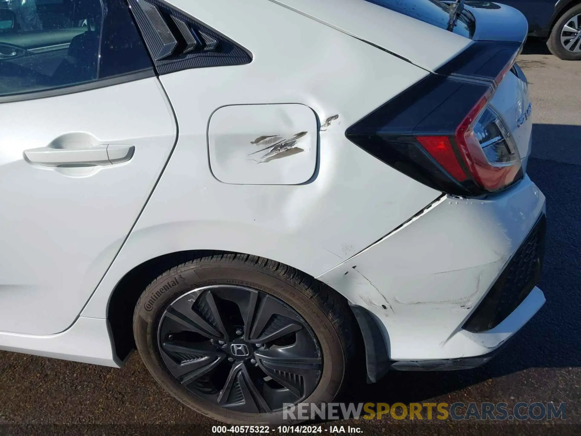 18 fotografías del automóvil dañado SHHFK7H65KU215902 HONDA CIVIC 2019