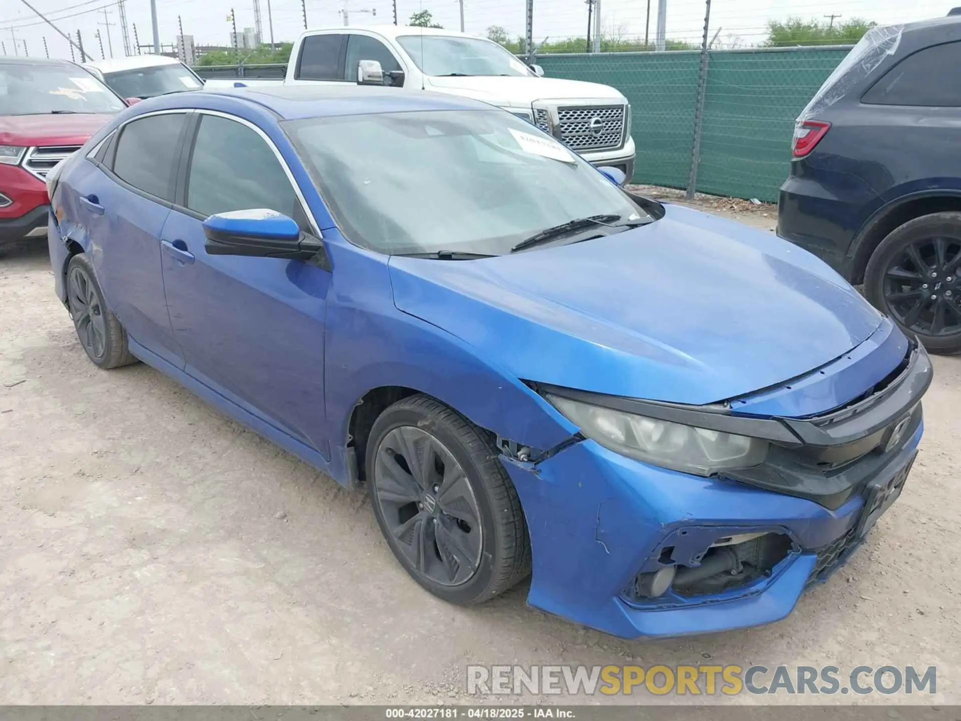1 fotografías del automóvil dañado SHHFK7H65KU409572 HONDA CIVIC 2019