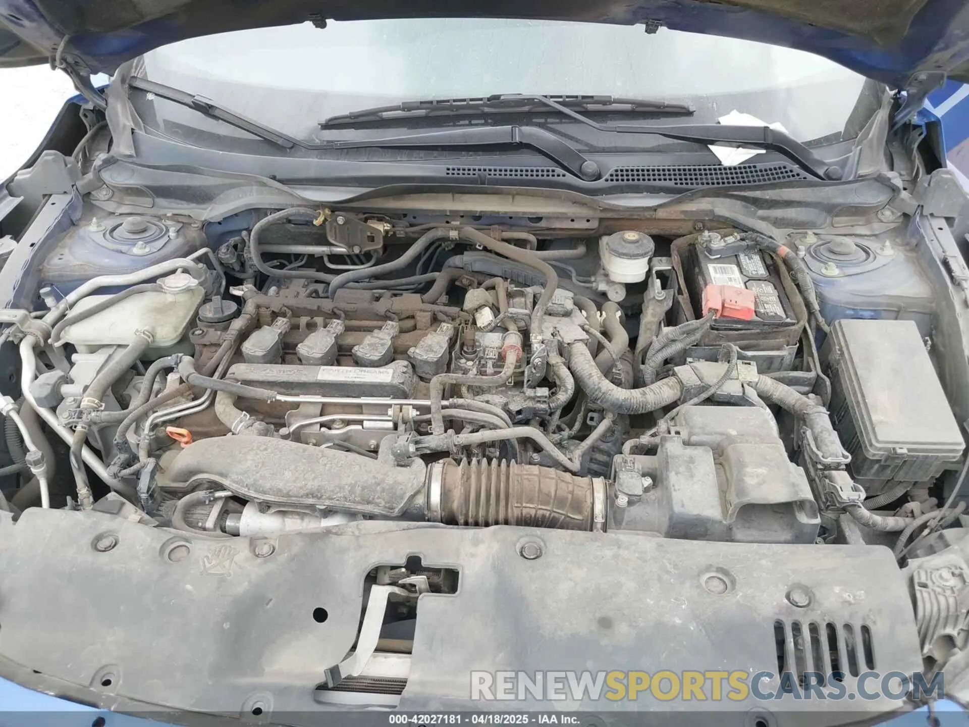 10 fotografías del automóvil dañado SHHFK7H65KU409572 HONDA CIVIC 2019