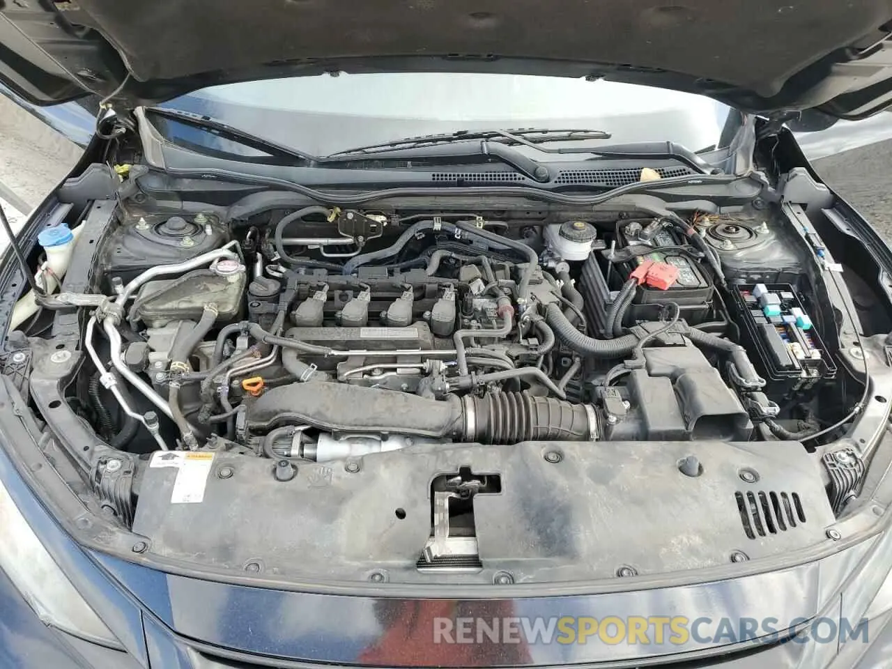 12 fotografías del automóvil dañado SHHFK7H66KU208523 HONDA CIVIC 2019