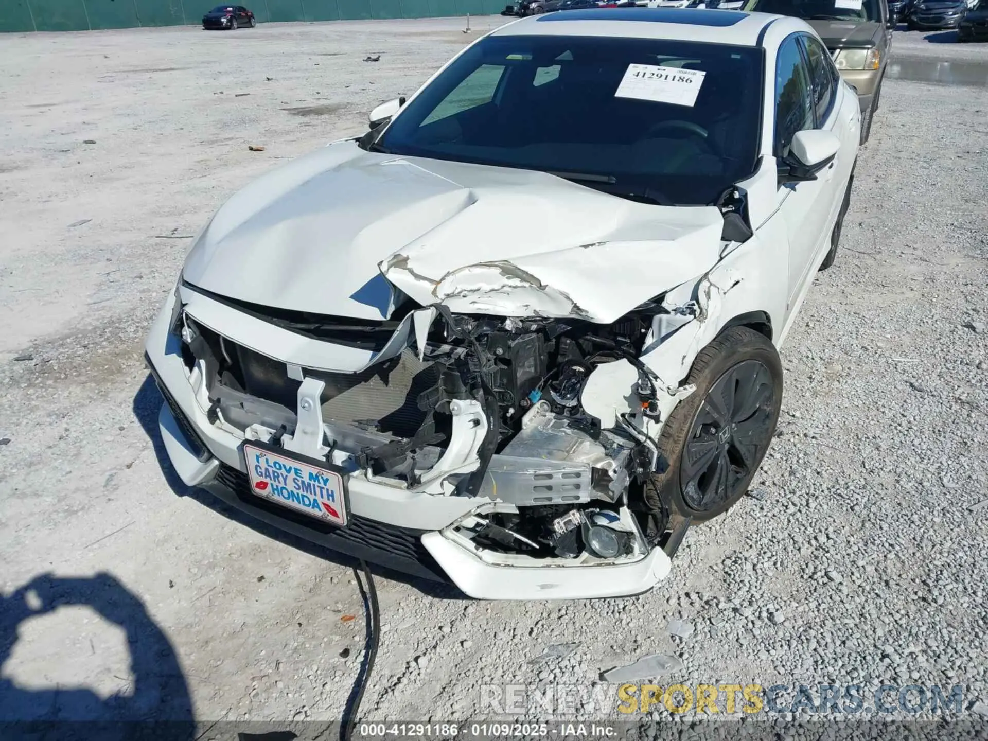 6 fotografías del automóvil dañado SHHFK7H66KU220154 HONDA CIVIC 2019
